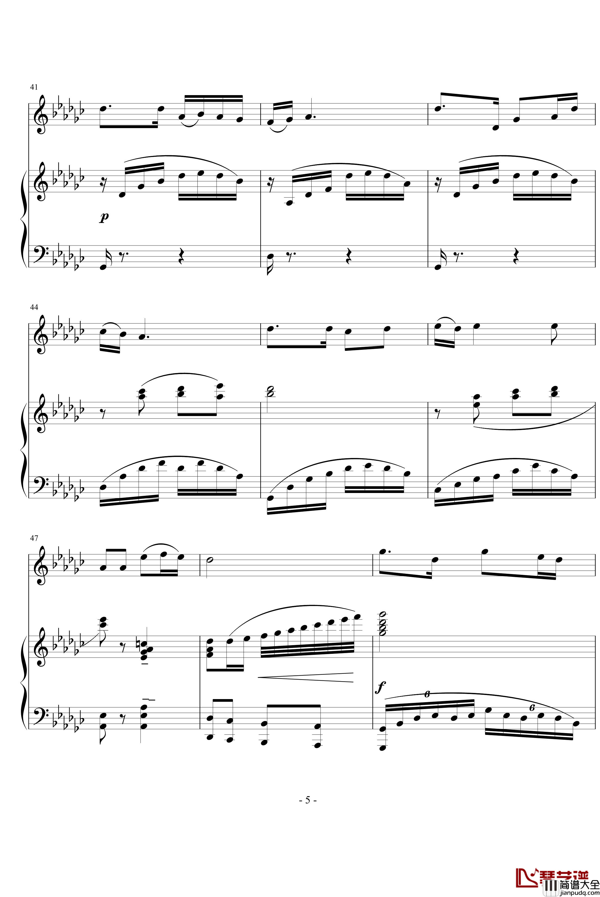 亲吻祖国钢琴谱_王丽达