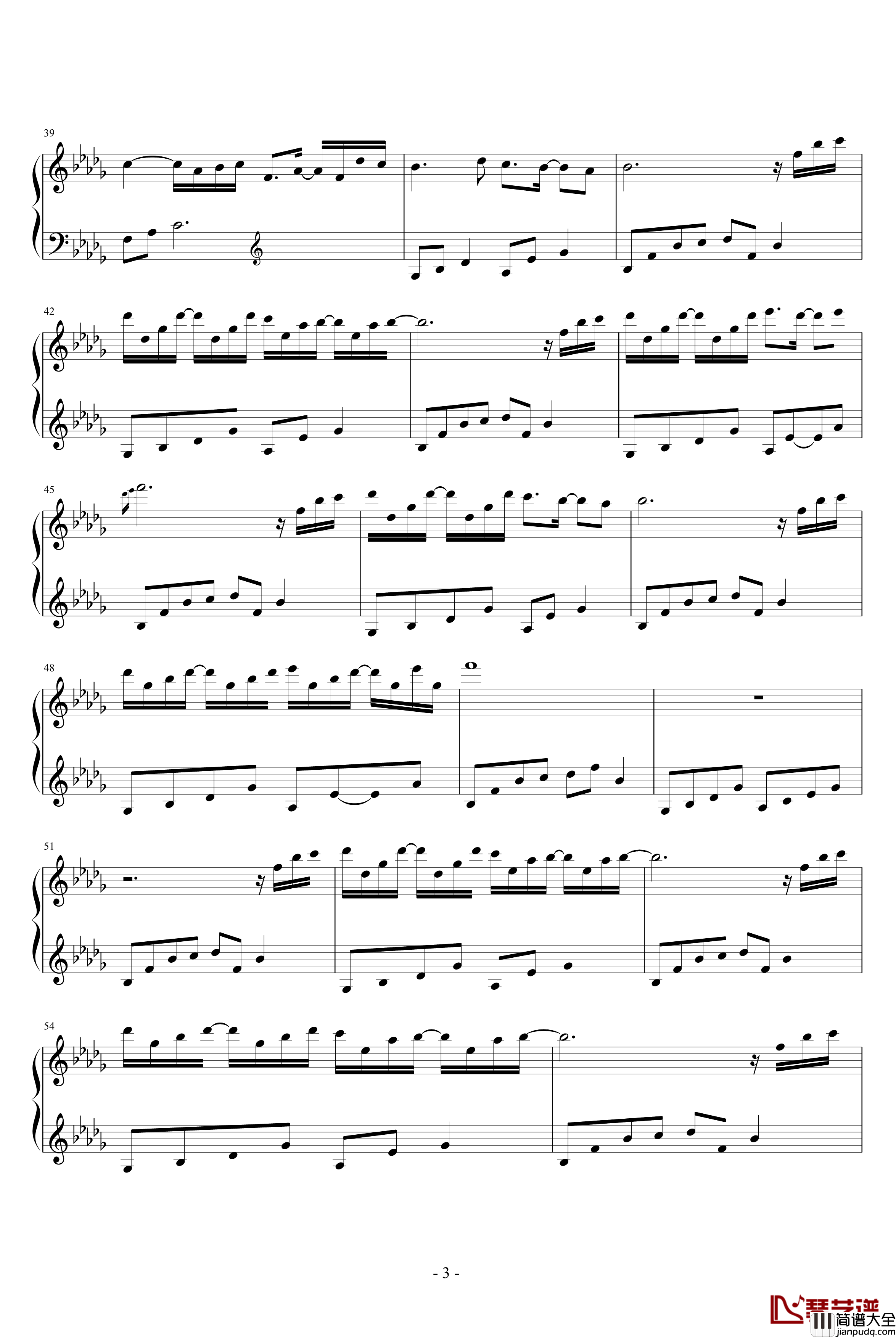 空房間钢琴谱_修改_EMRTY_ROOM