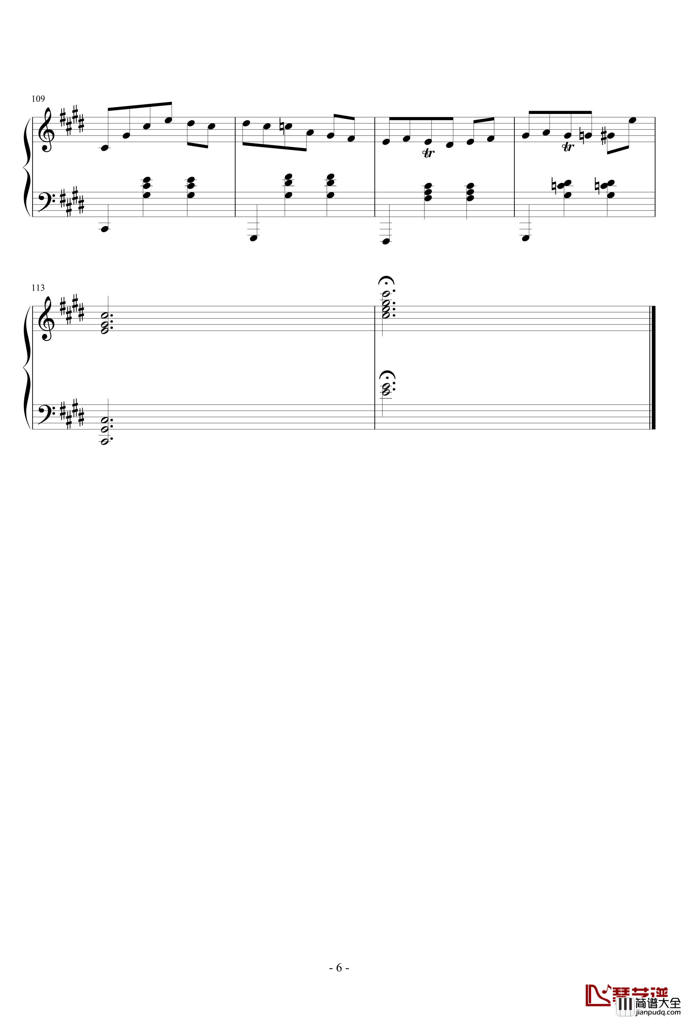 说给肖邦听钢琴谱_西瓜小洛_Tim_zheng