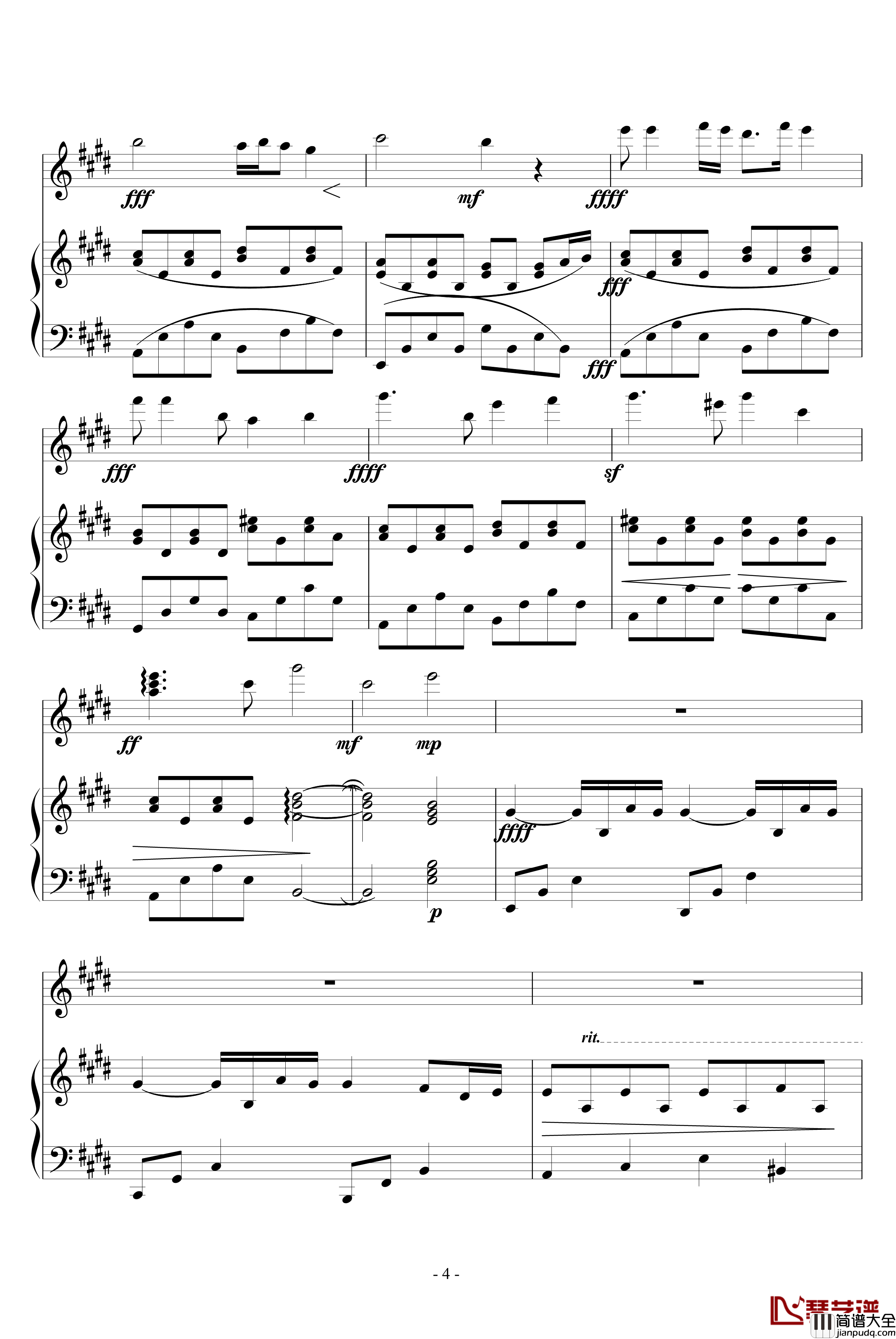 Because钢琴谱_ansaiy