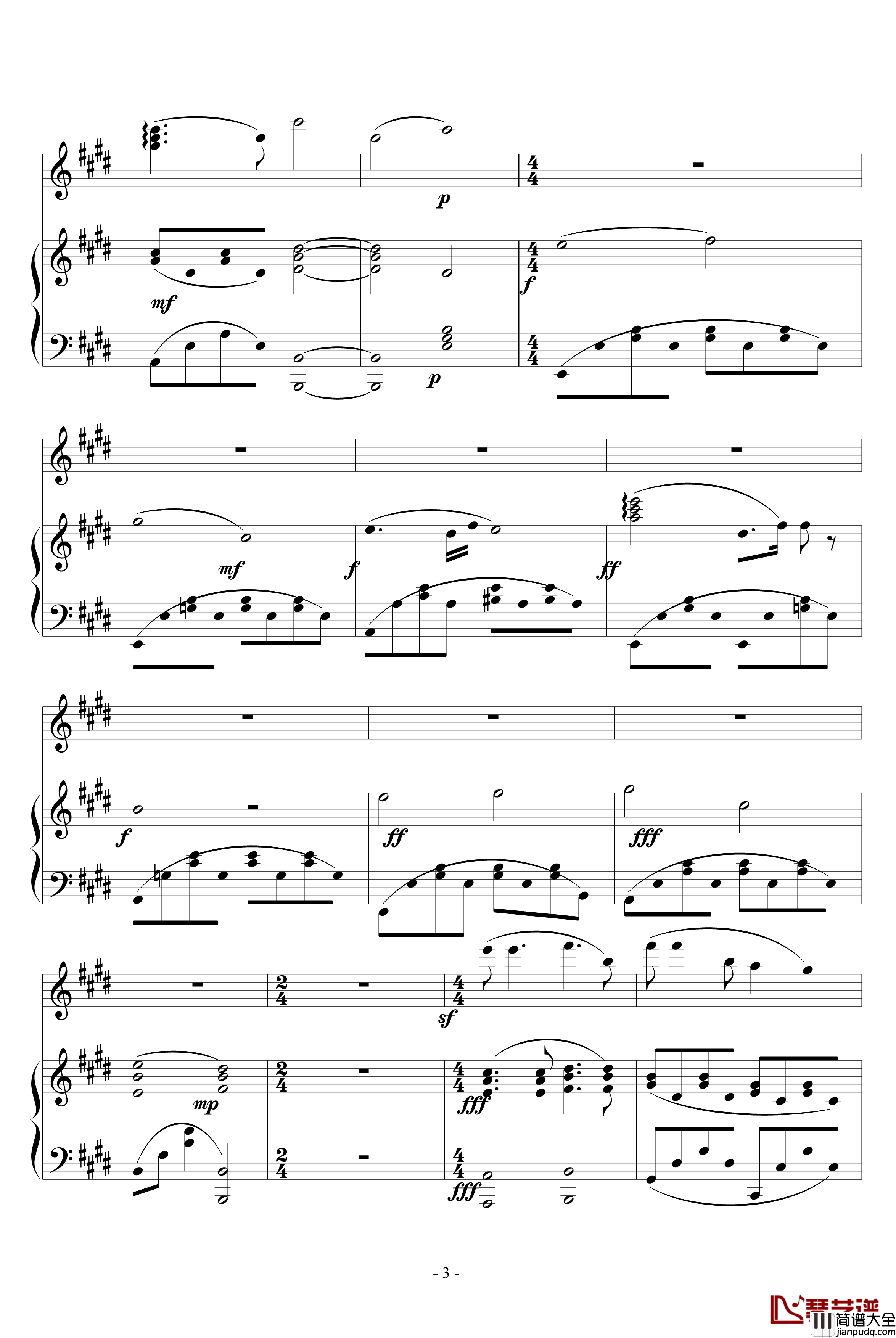 Because钢琴谱_ansaiy