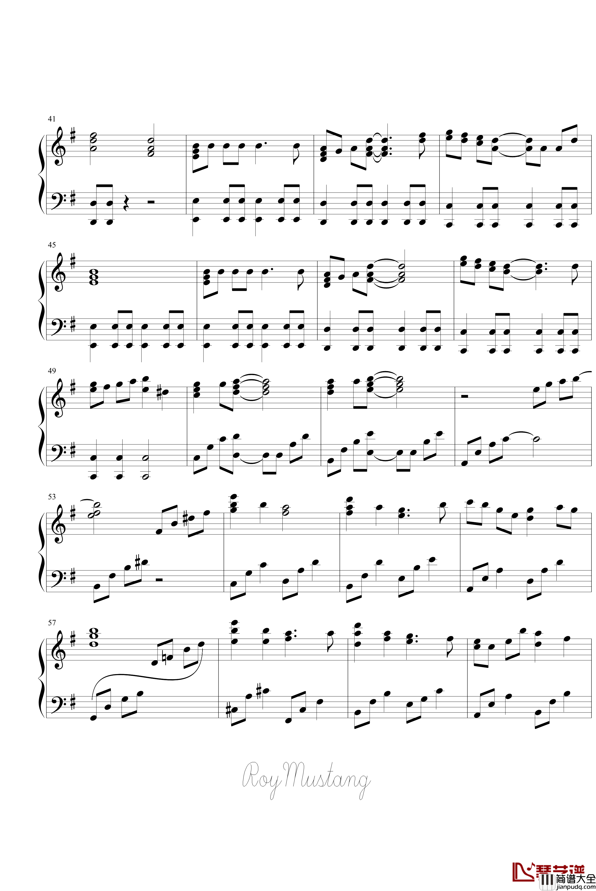 僕は、鳥になる钢琴谱_动漫影视