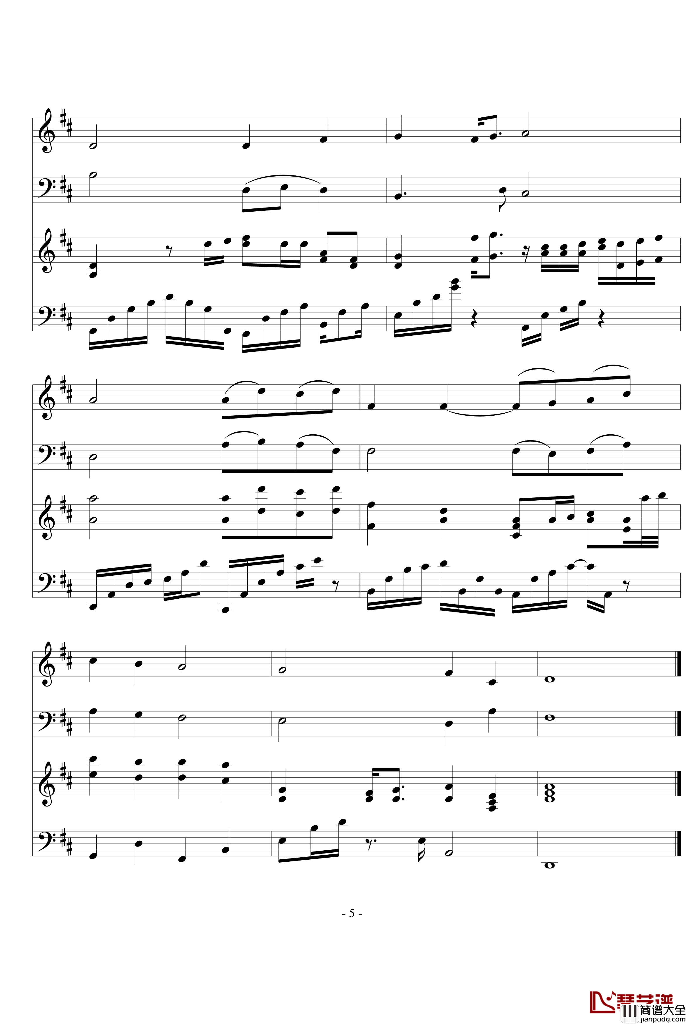 换季钢琴谱_提琴＋钢琴_金莎