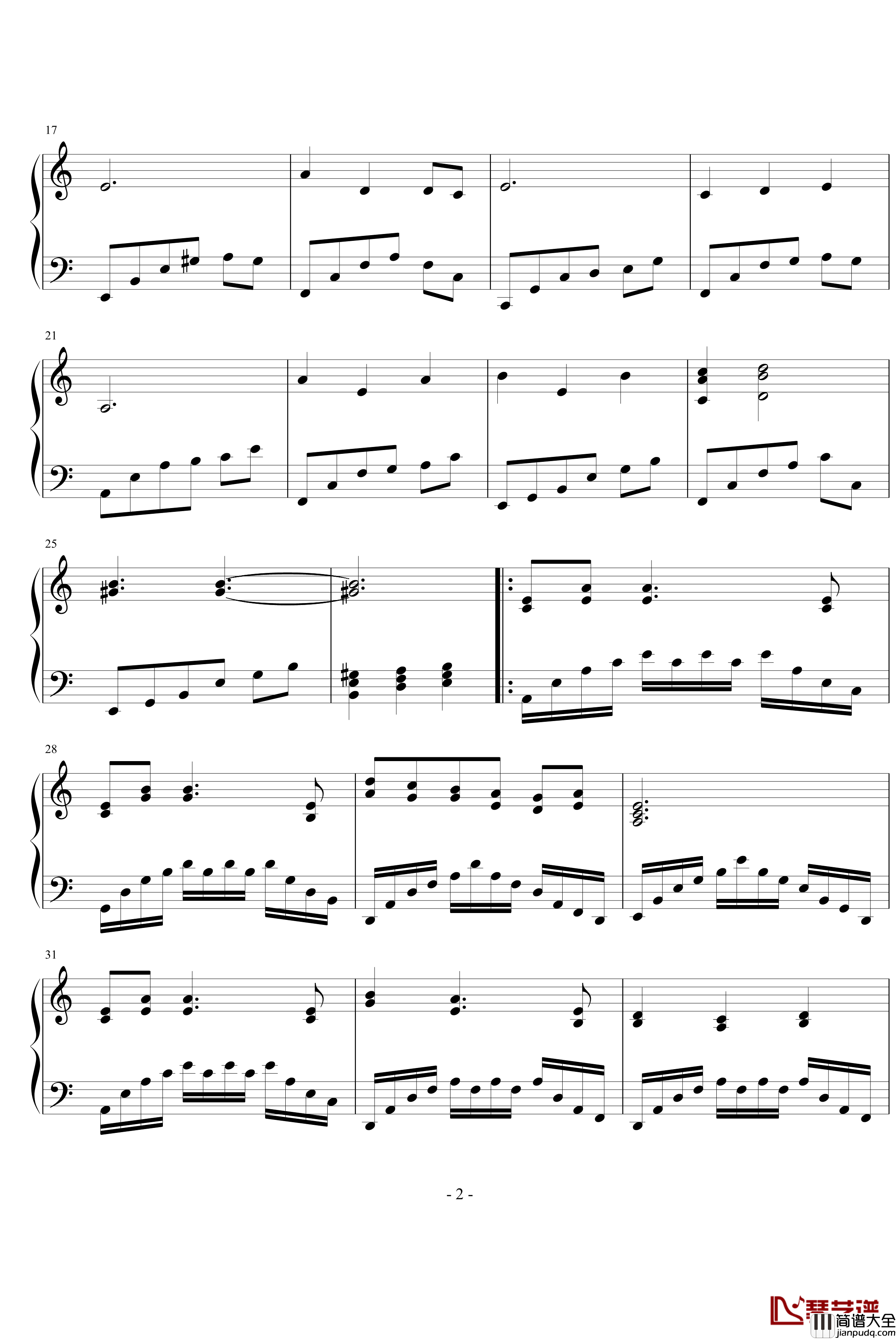 相思钢琴谱_毛阿敏