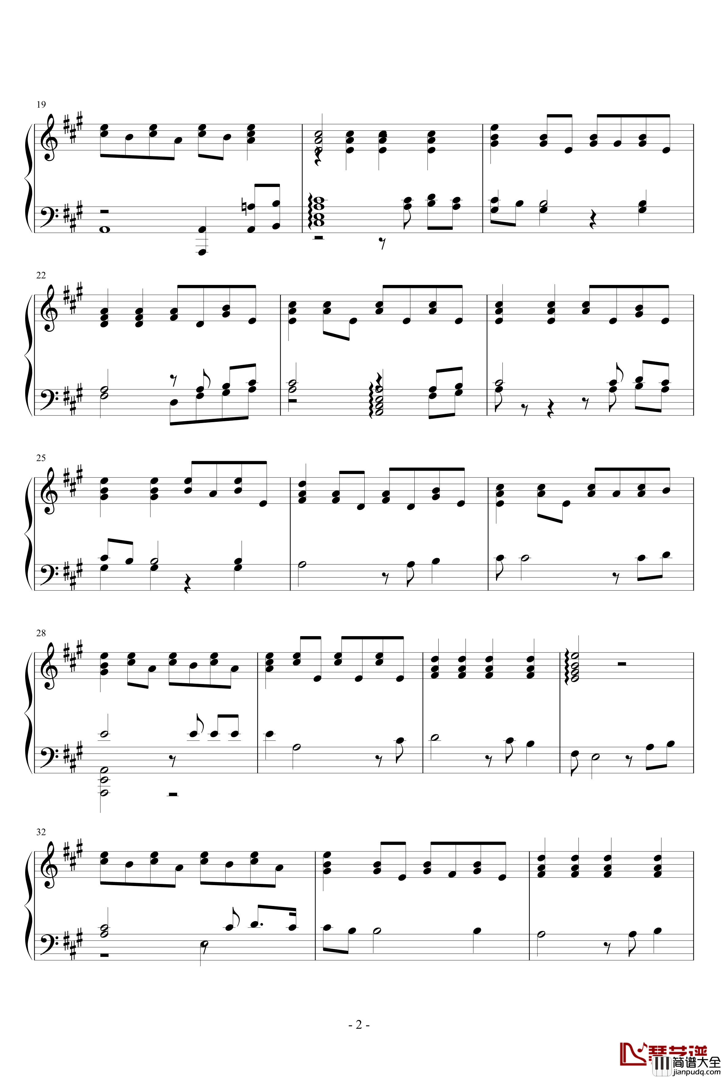 the_rose钢琴谱_westlife_西城男孩