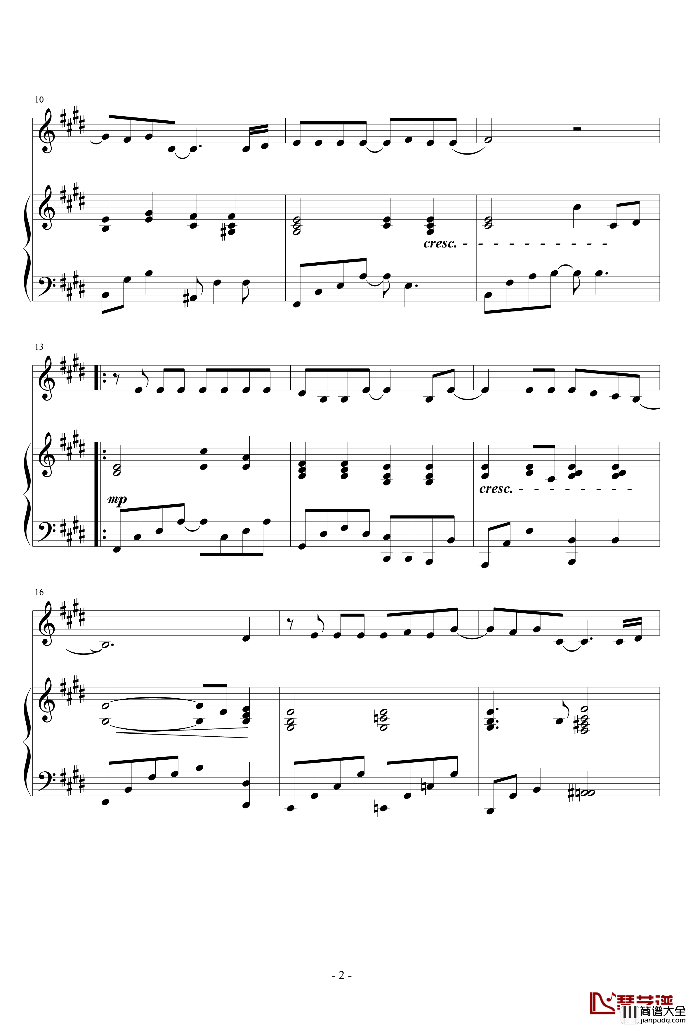 祝我生日快乐钢琴谱_温岚