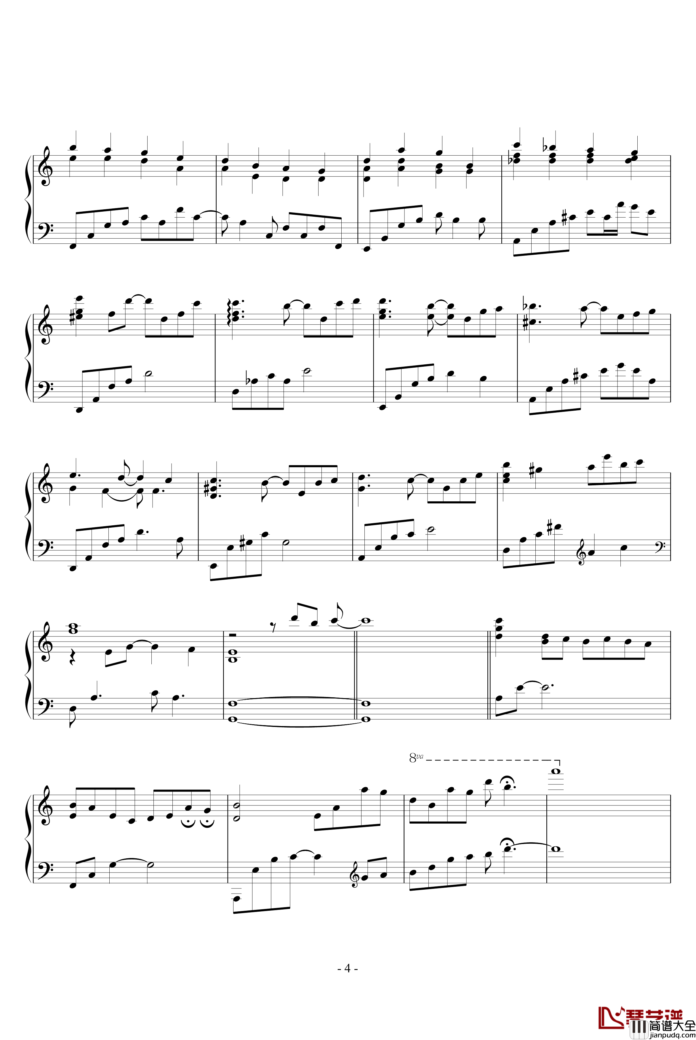 The_Scenery_Begins钢琴谱_Yiruma