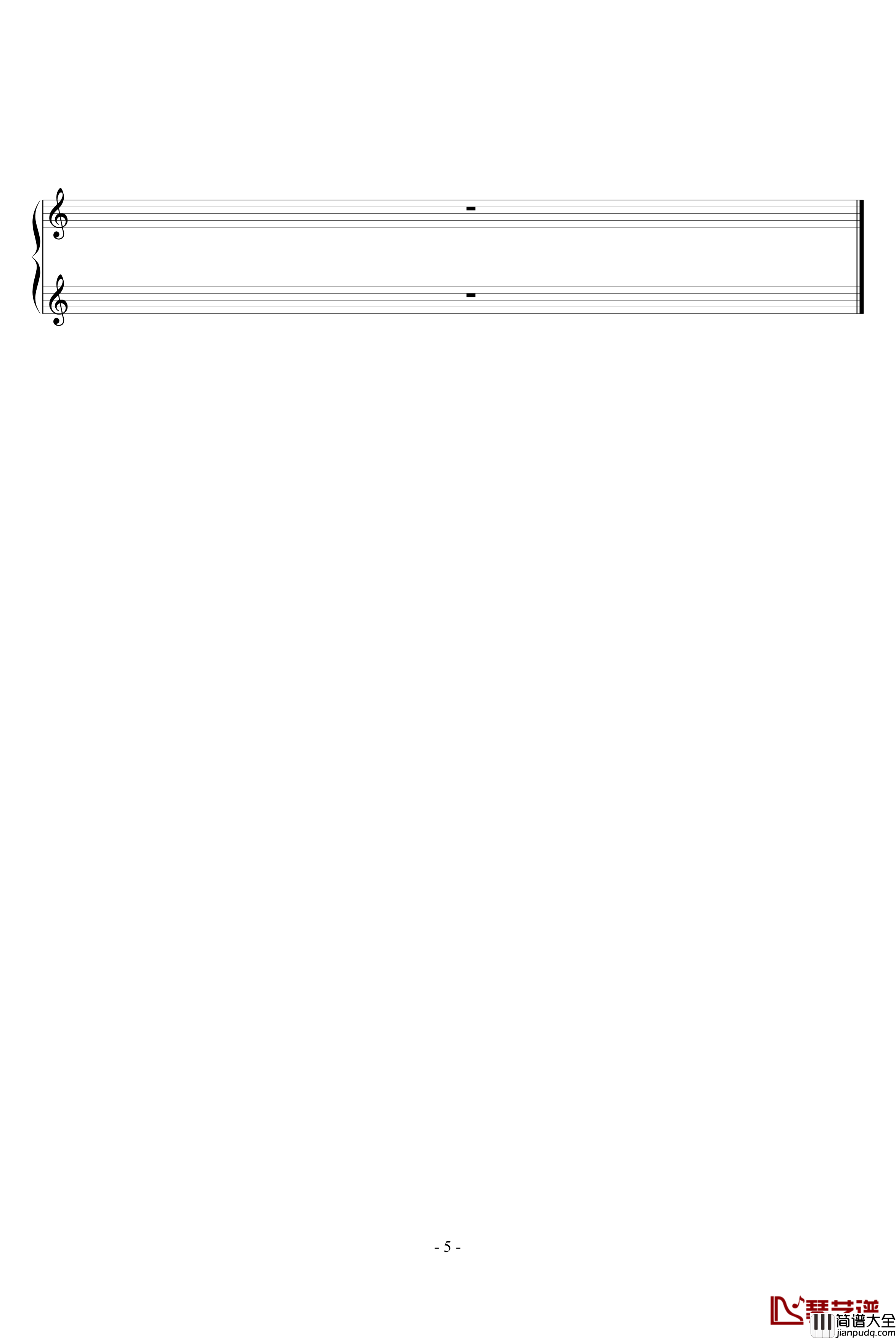 The_Scenery_Begins钢琴谱_Yiruma