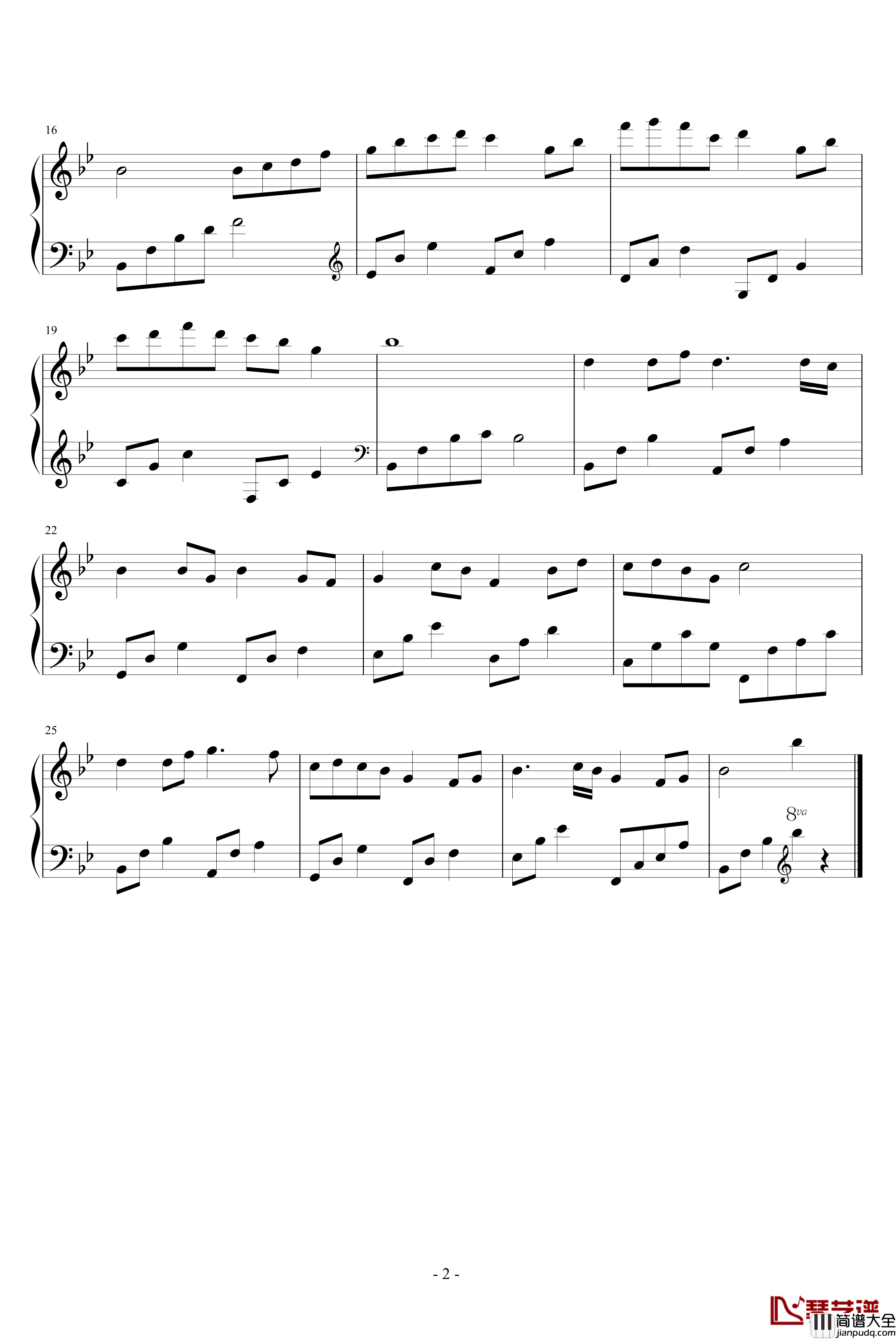 伊人憔悴钢琴谱_只会弹琴