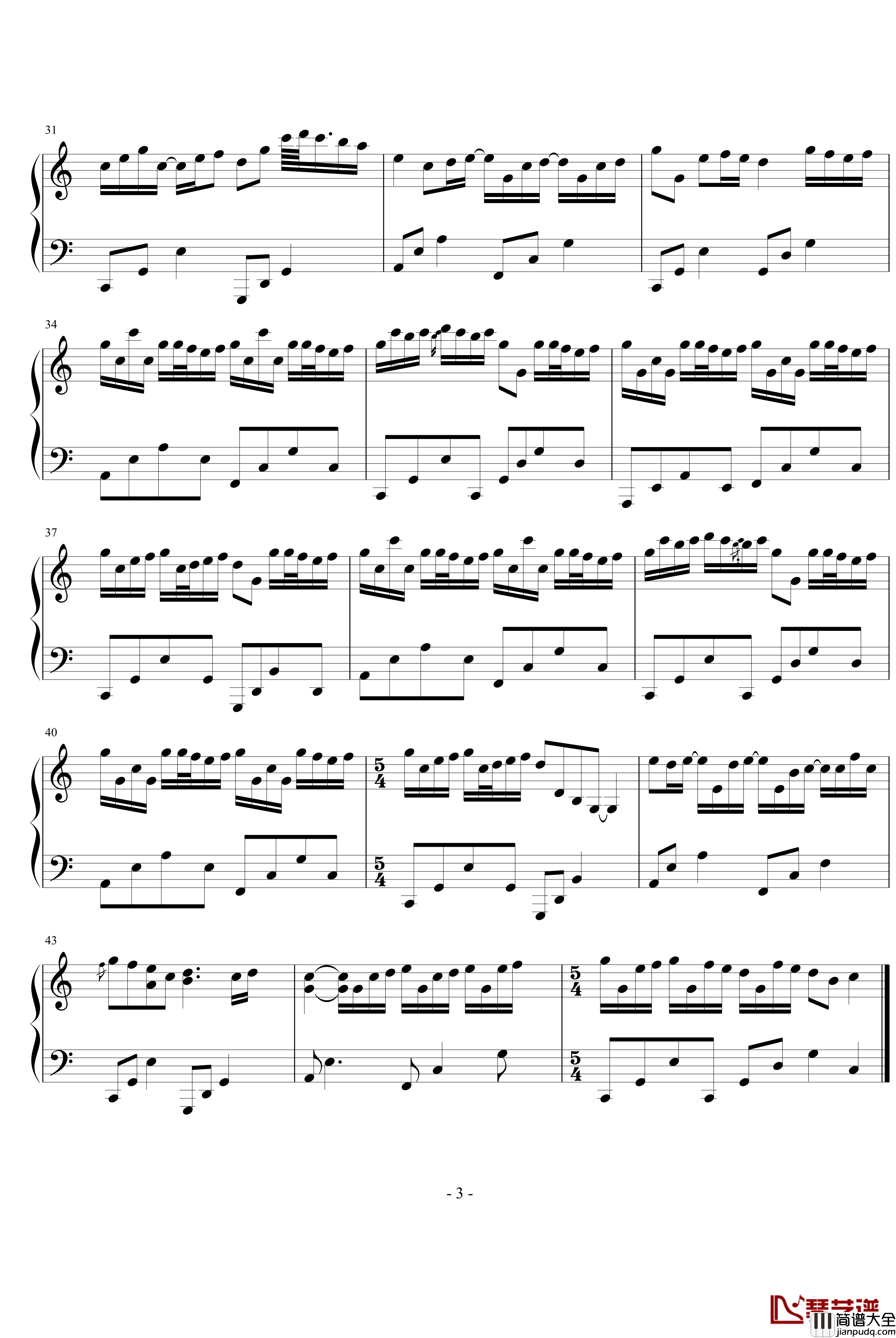 River_flows_in_me钢琴谱_V冲啊