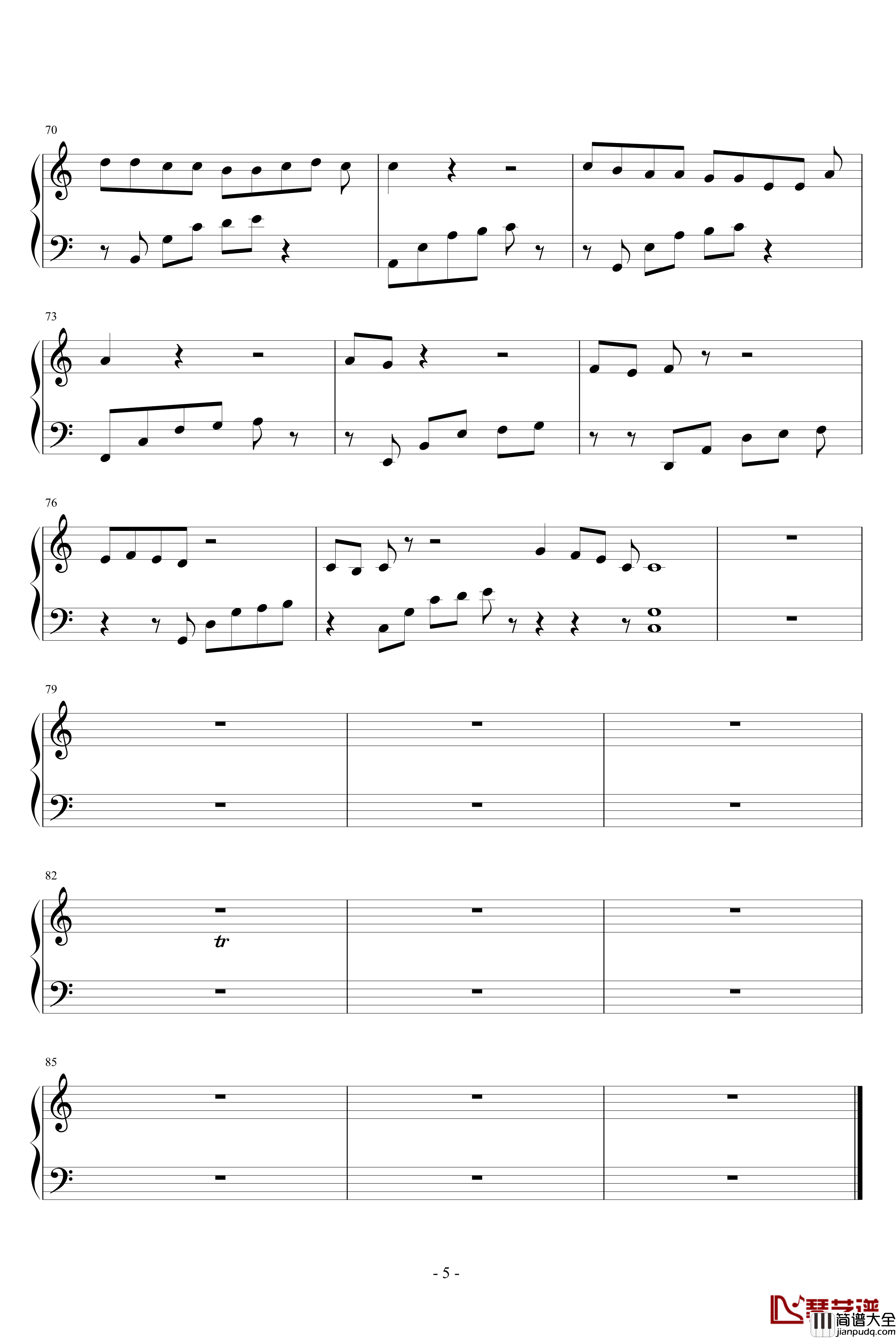 十三号车站钢琴谱_voice