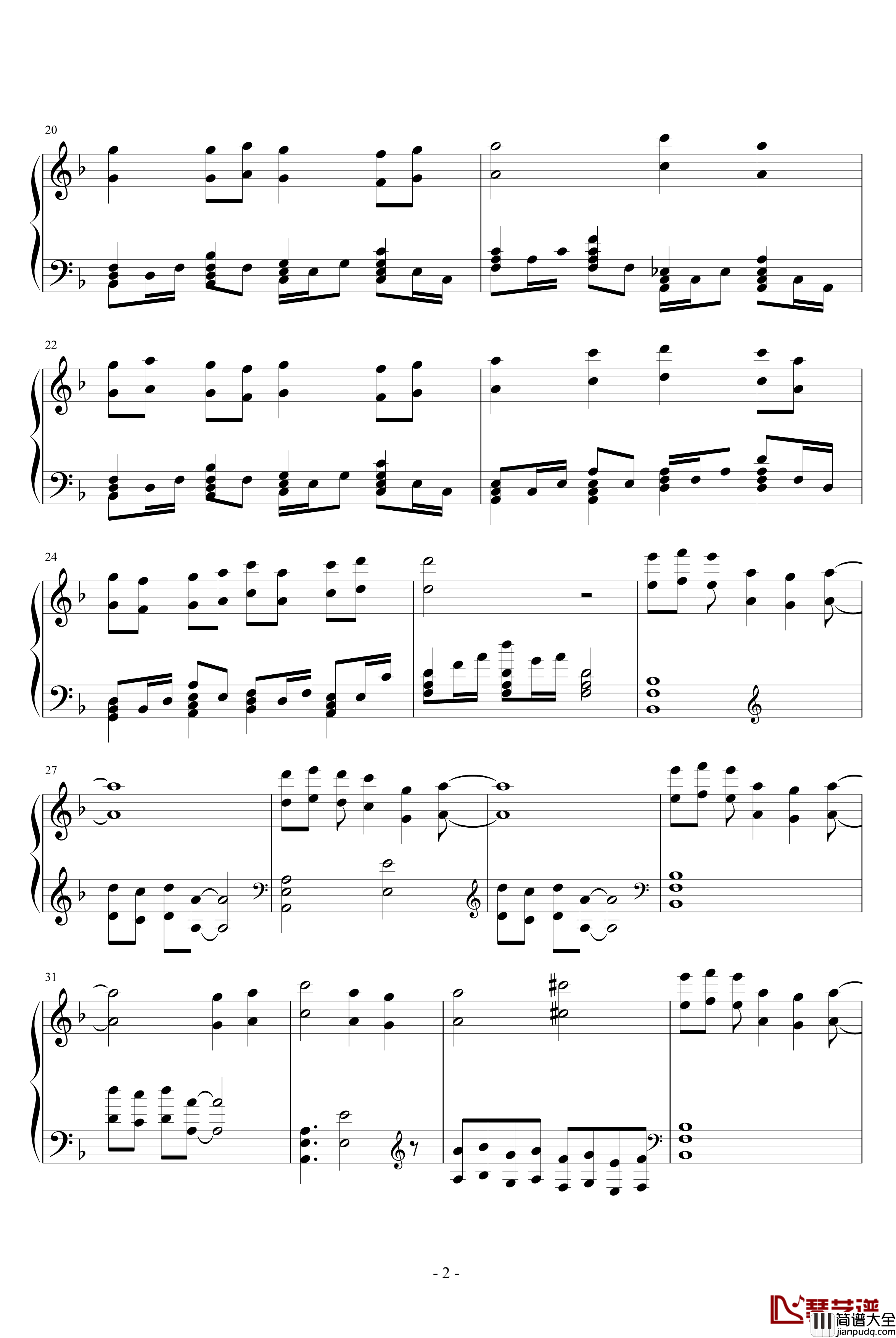 百鬼夜行抄主题曲钢琴谱_钢琴版_森英治