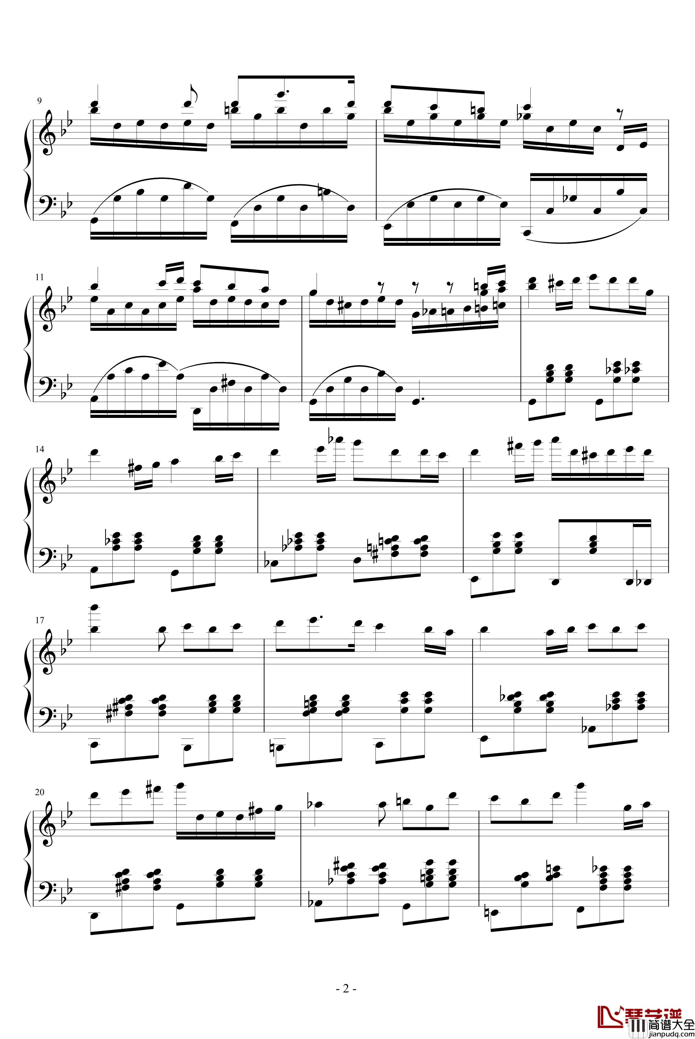 织体和声3钢琴谱_陈干