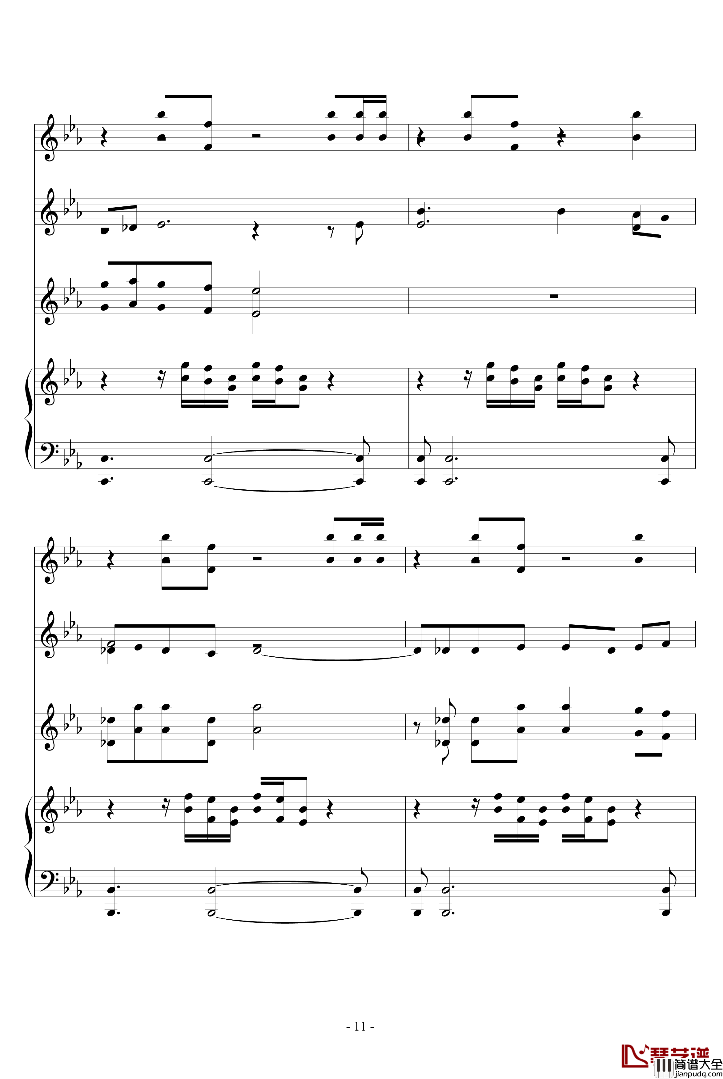 The_Path_of_the_Wind钢琴谱_器乐谱_龙猫_久石让