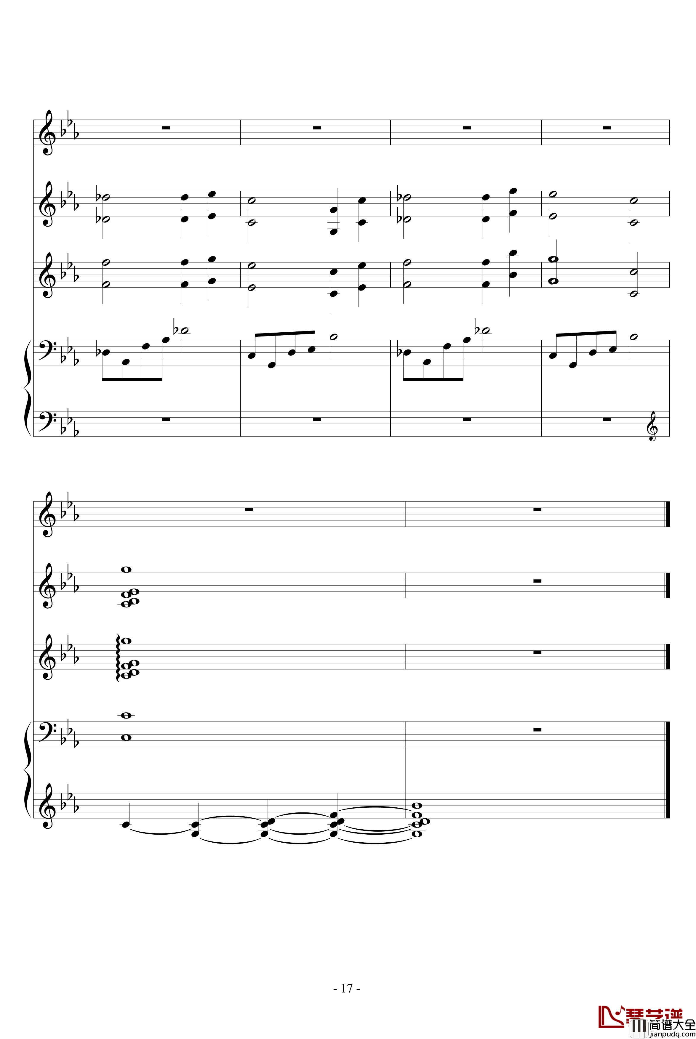 The_Path_of_the_Wind钢琴谱_器乐谱_龙猫_久石让