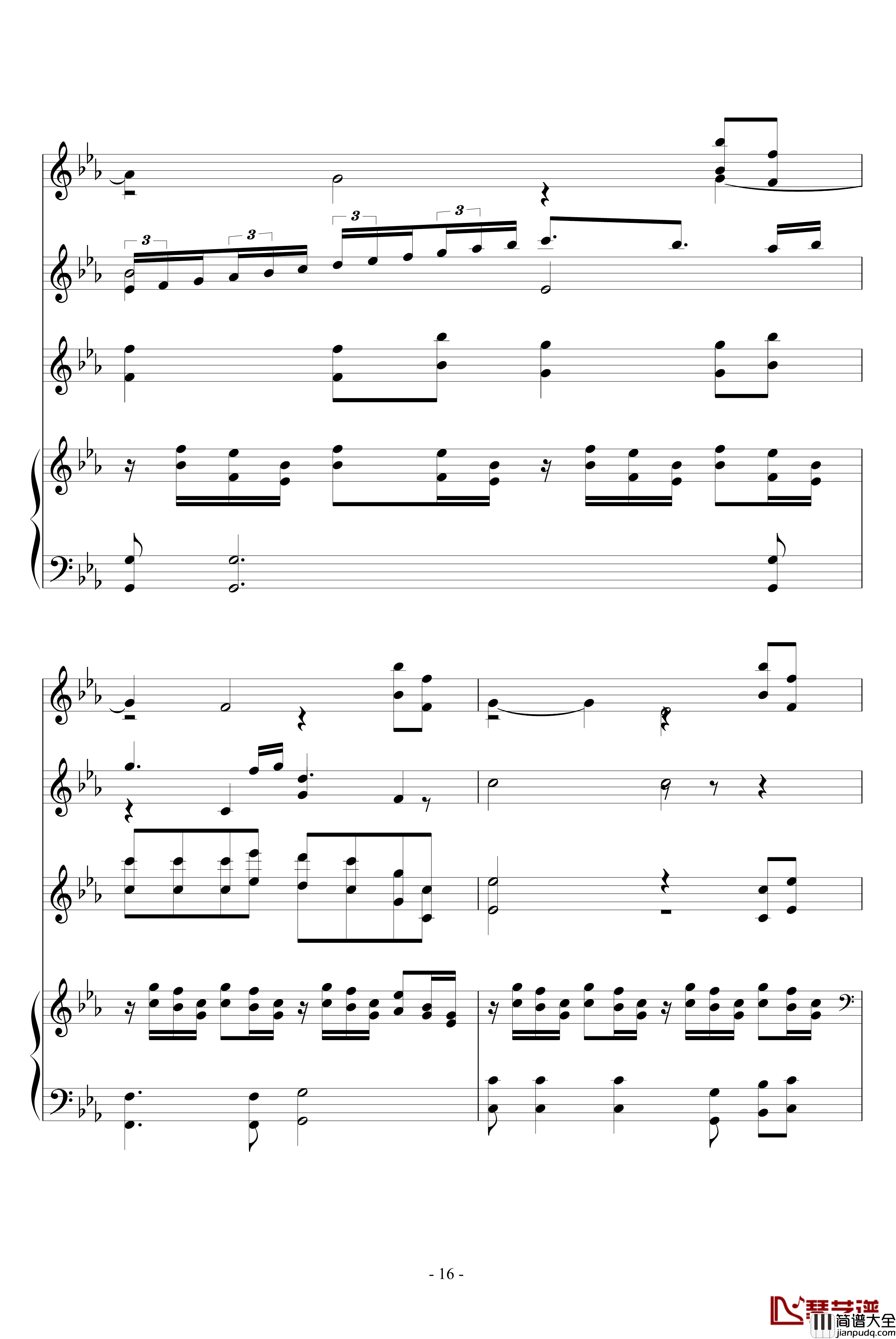 The_Path_of_the_Wind钢琴谱_器乐谱_龙猫_久石让