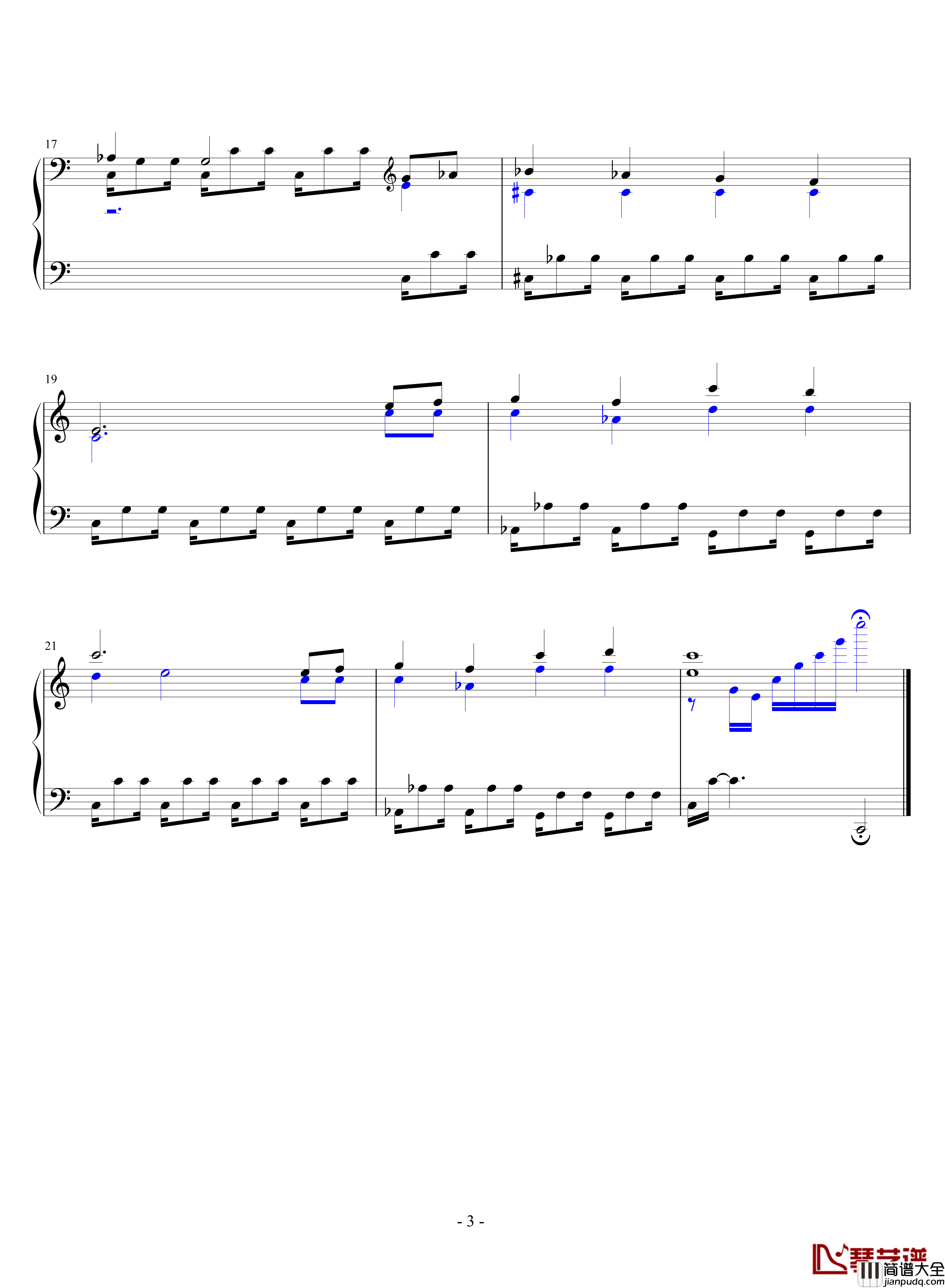 无题钢琴谱_即兴_SilverRay