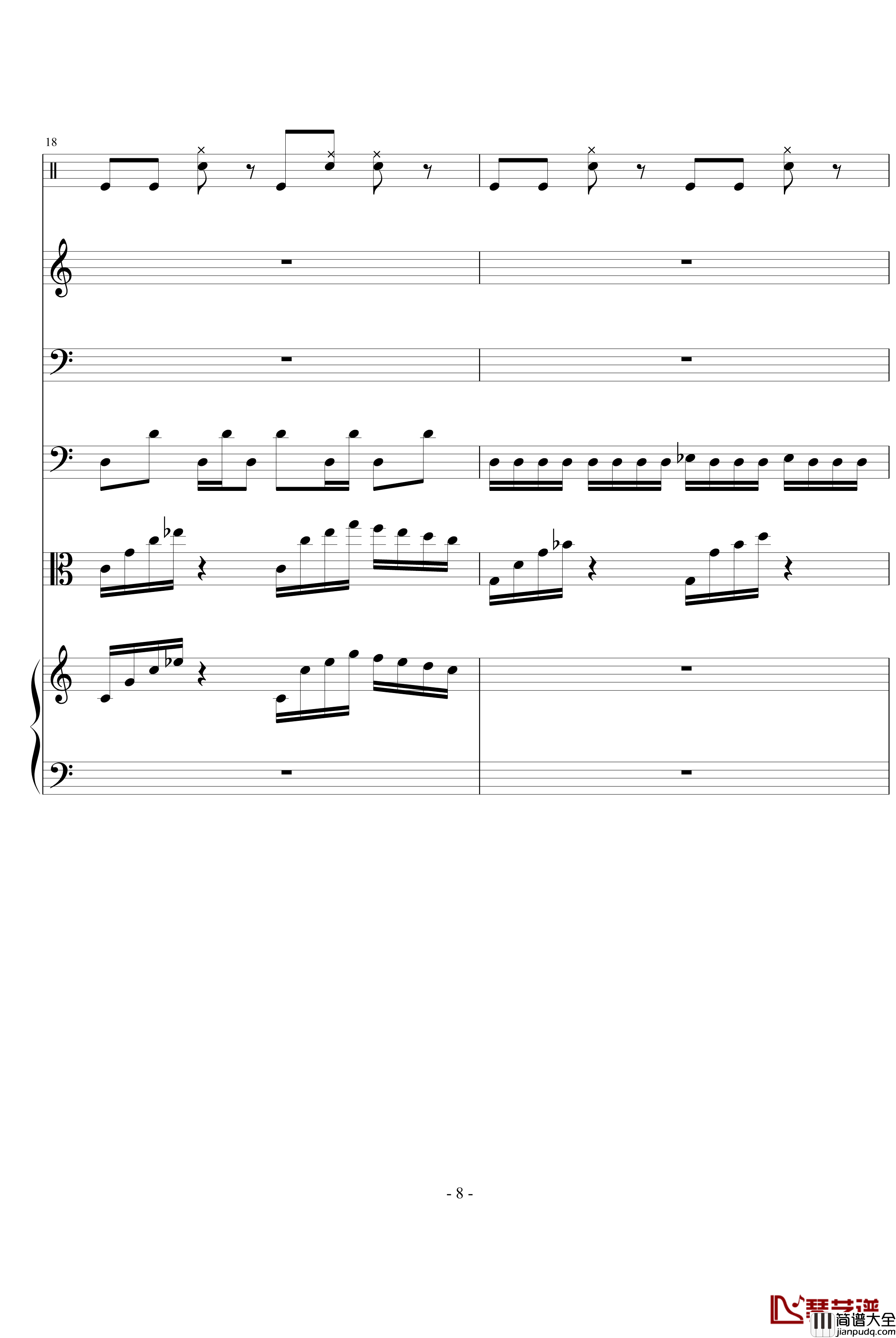 骑士精神钢琴谱_蔡依林