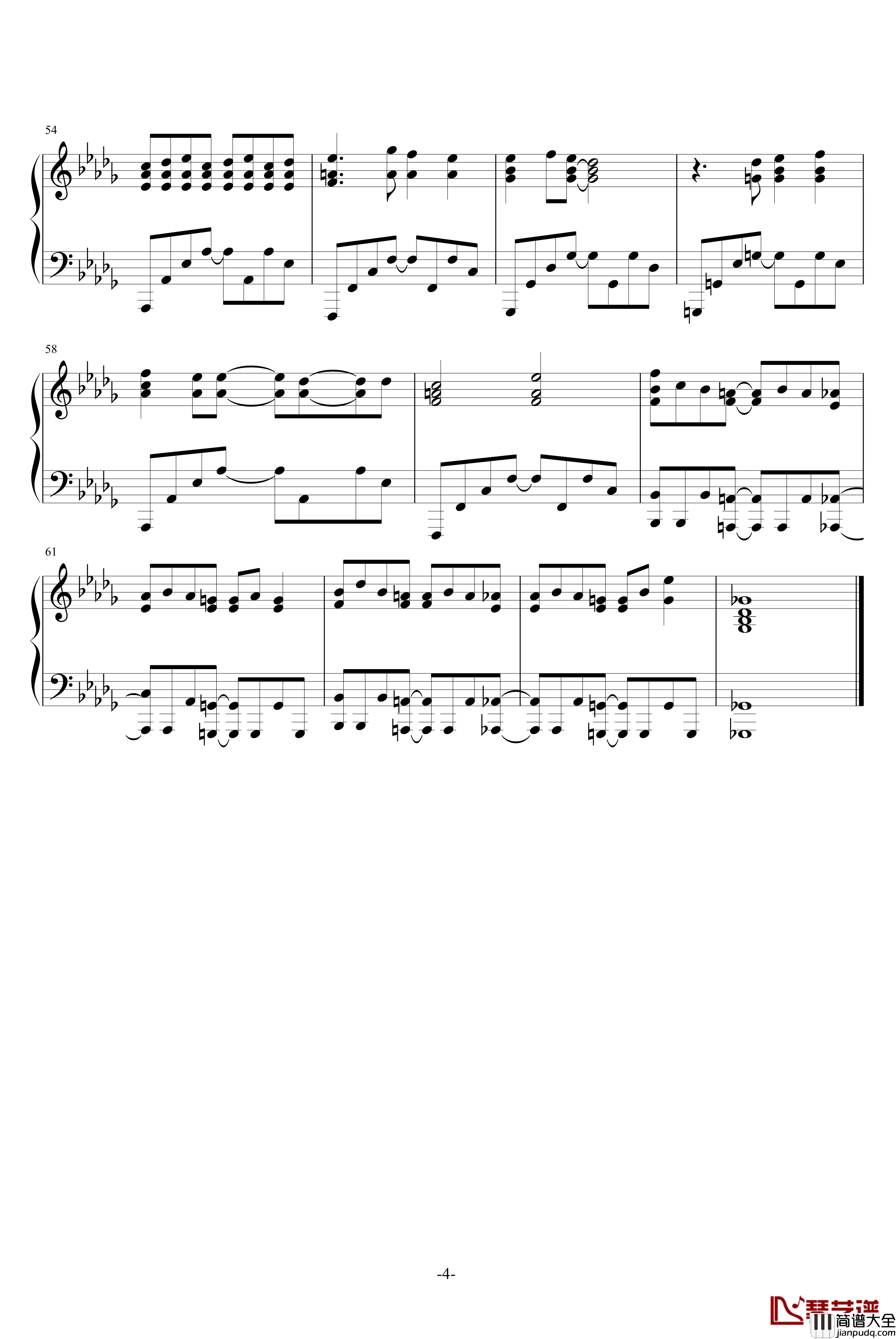 鼓动赤红色的罪钢琴谱_吸血鬼骑士