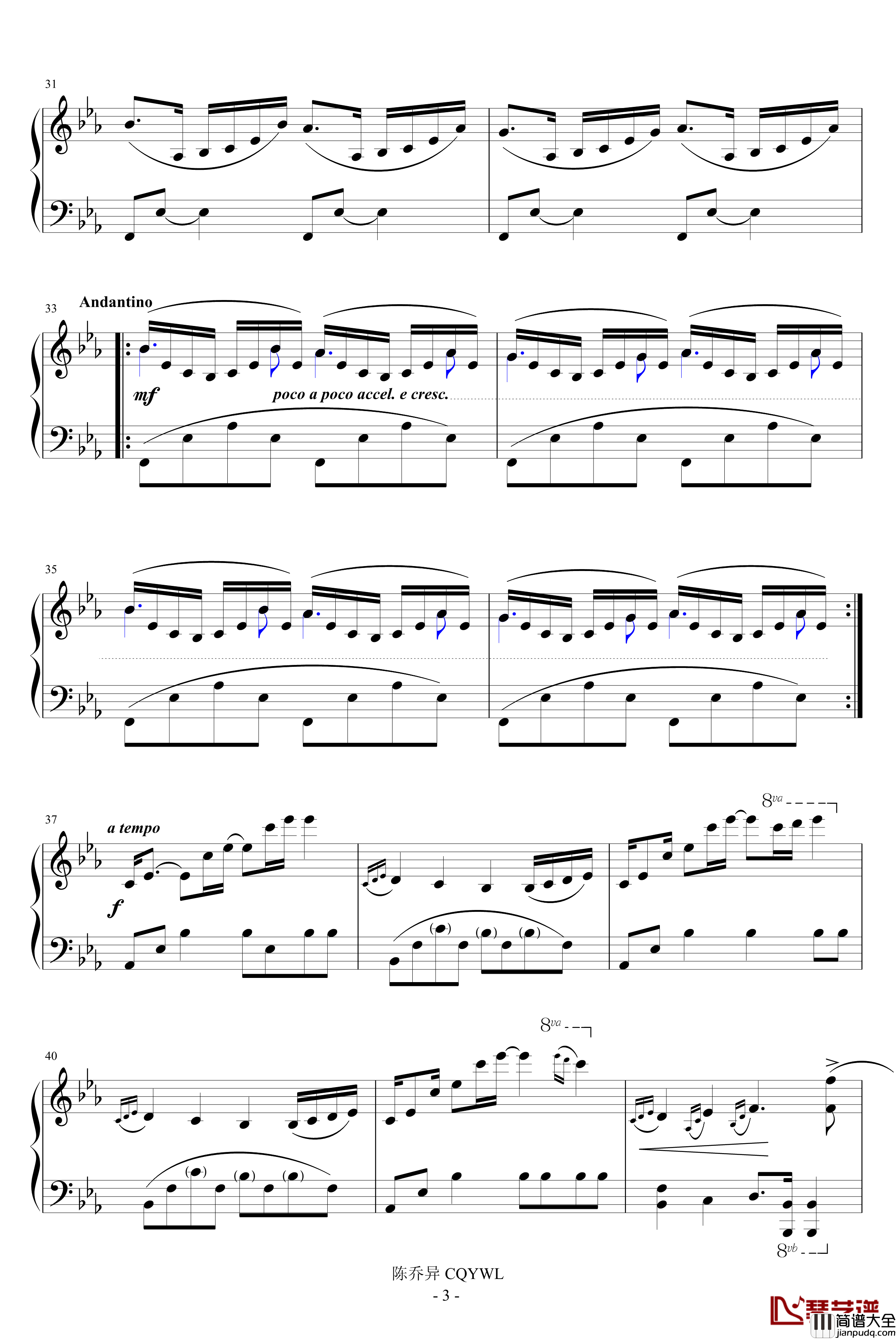 Before_Dawn钢琴谱_黎明之前_Issac_Shepard