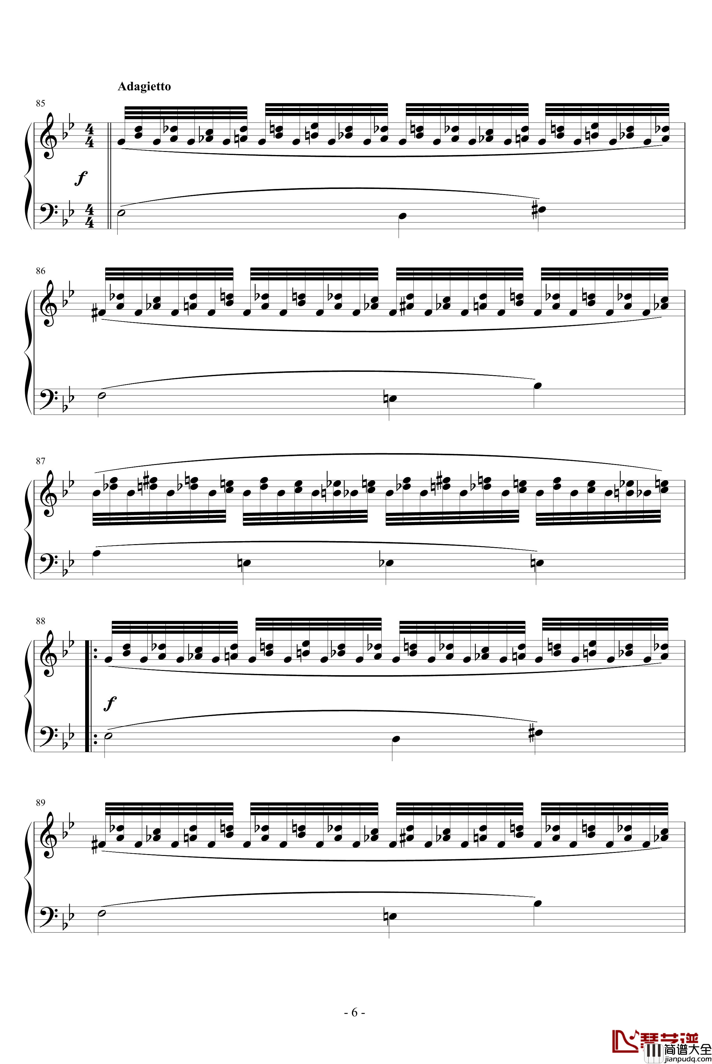 超级玛莉_Super_Mario_Bros.钢琴谱_完全优化版_超级玛莉