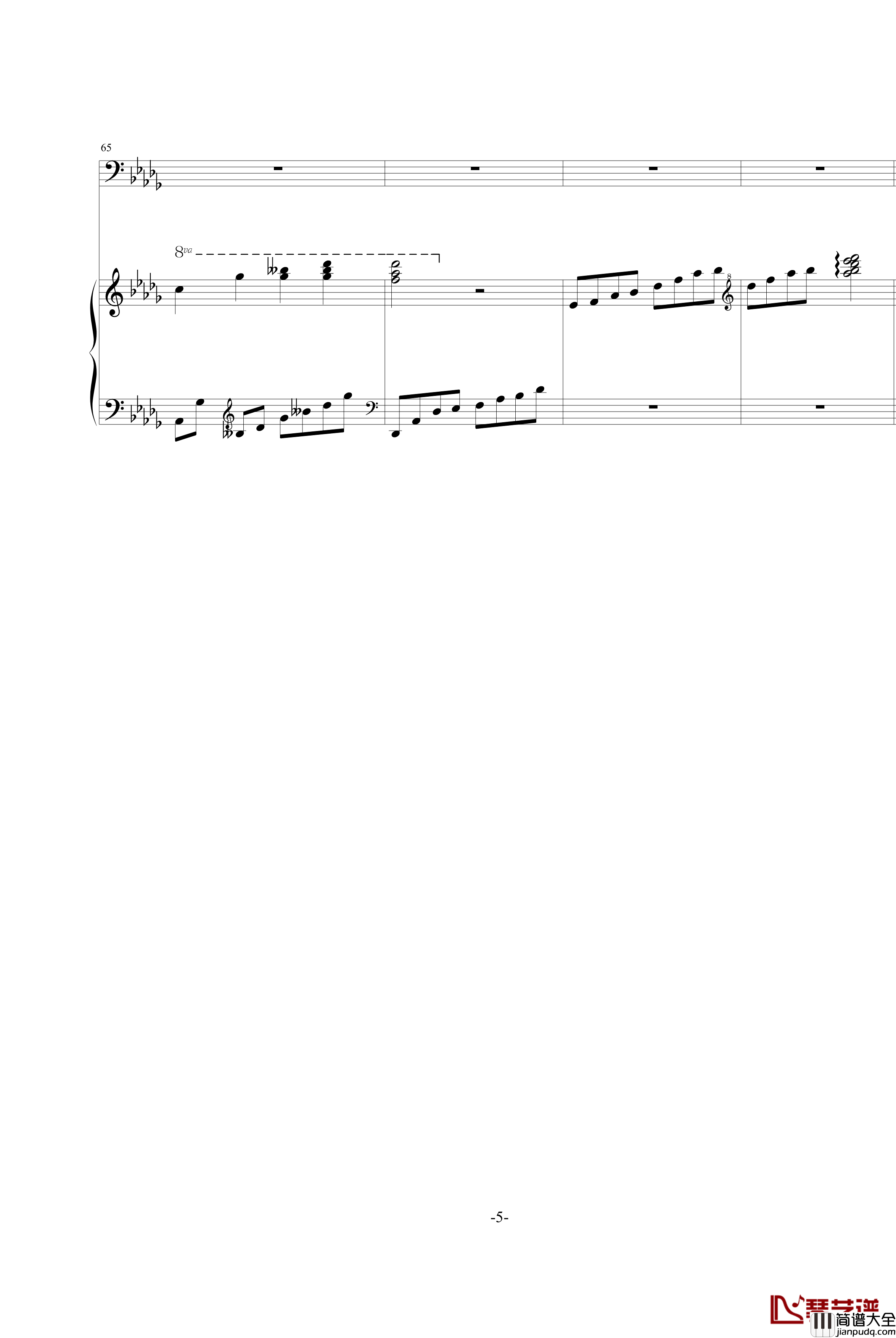 秋忆钢琴谱_邦与天