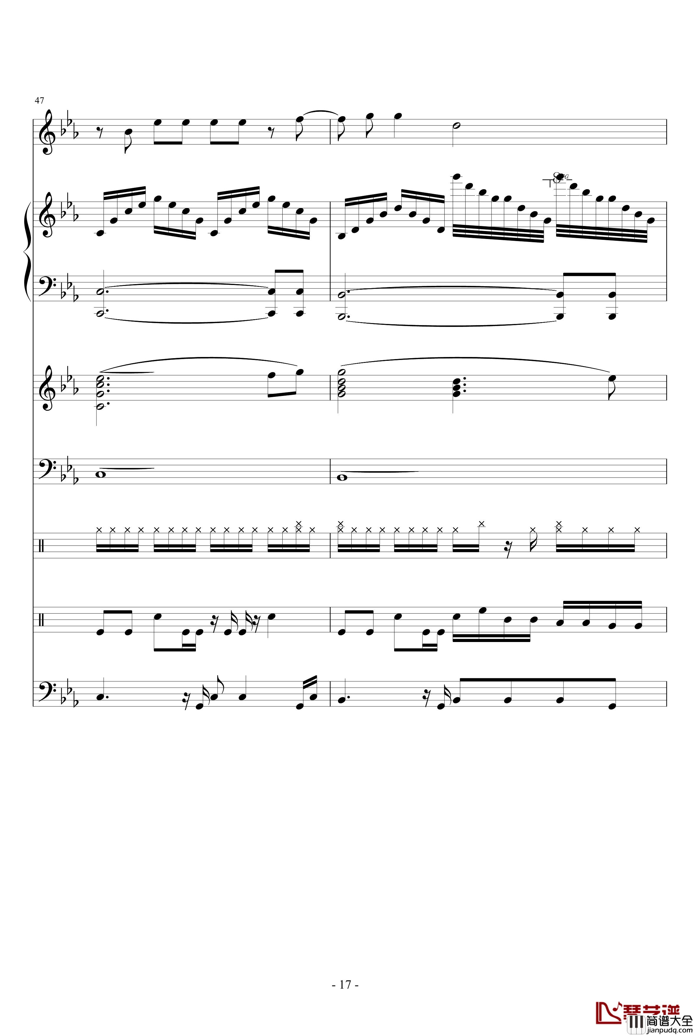 过去的幸福钢琴谱_CanonJ