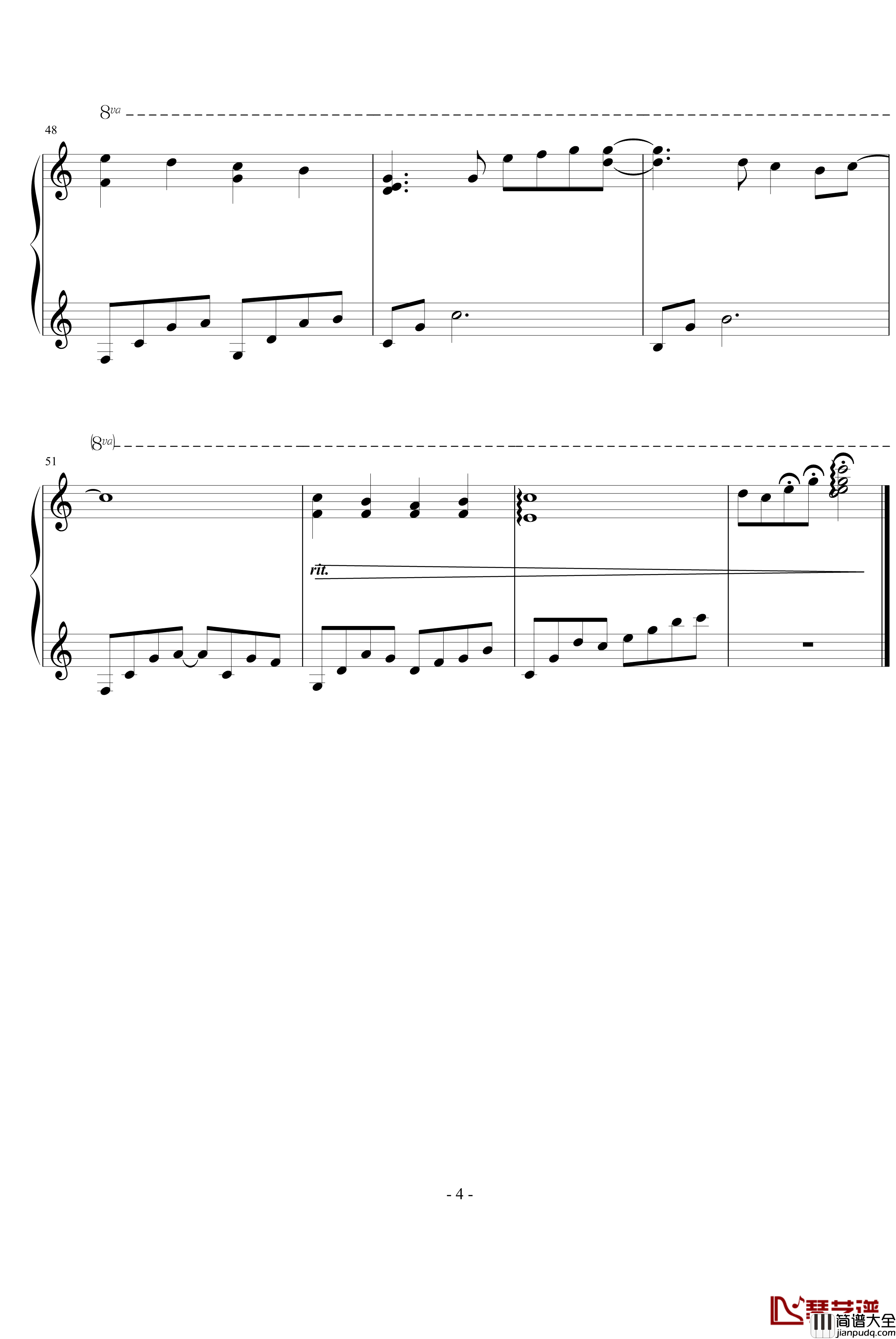 每一天钢琴谱_钢琴叫兽