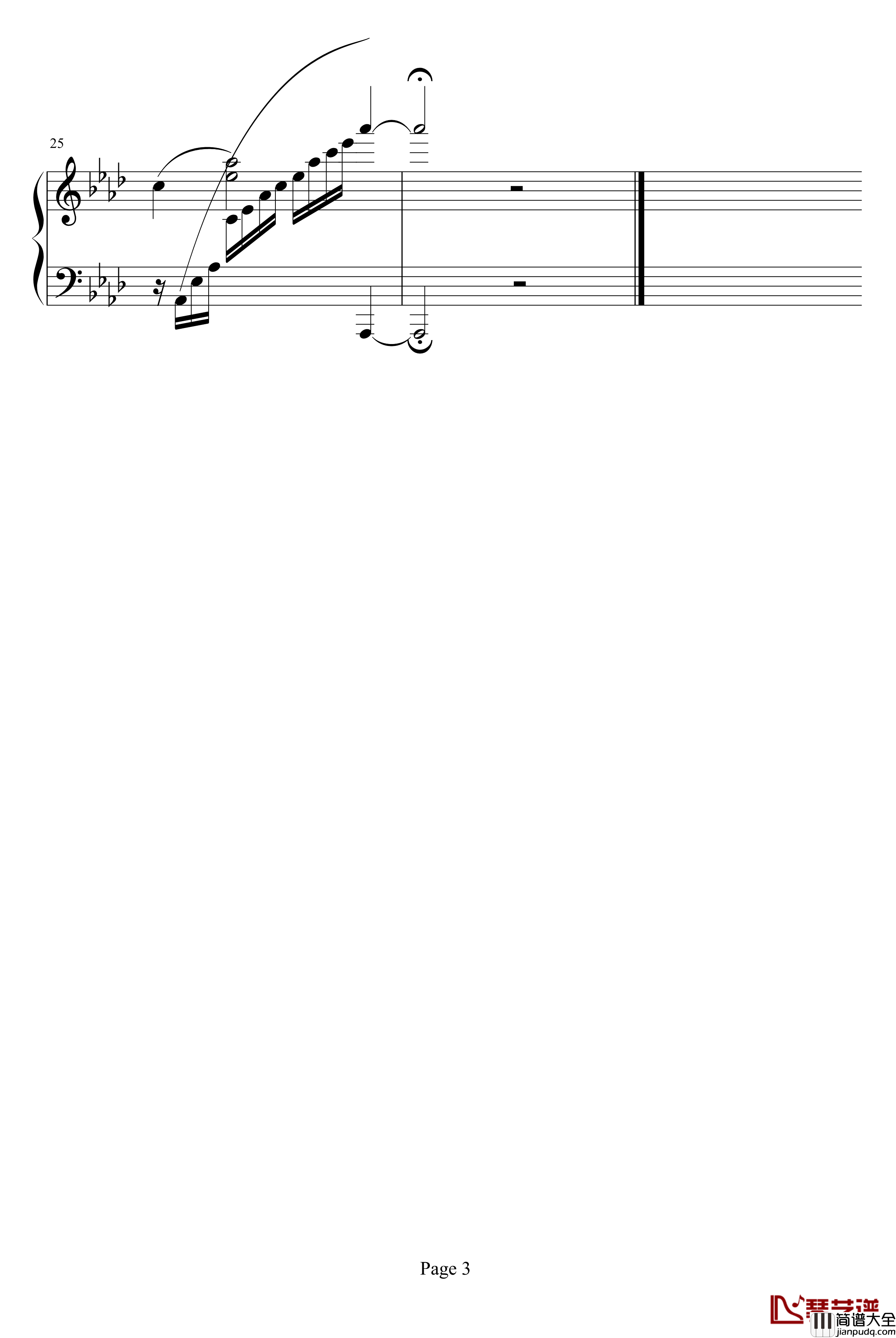 叶塞尼娅钢琴谱_叶塞尼亚