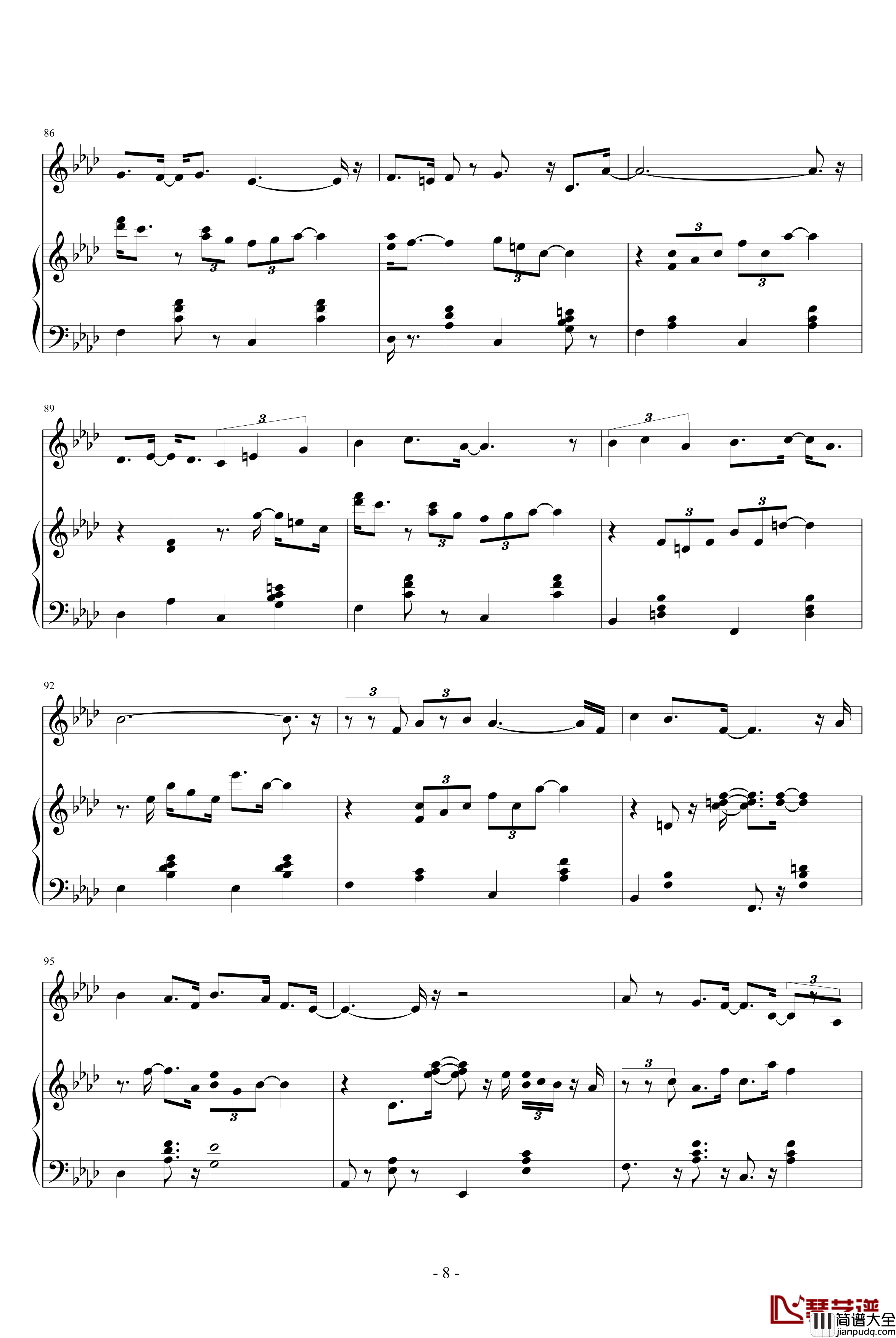 Dionysus的牛仔吉他舞钢琴谱_小光