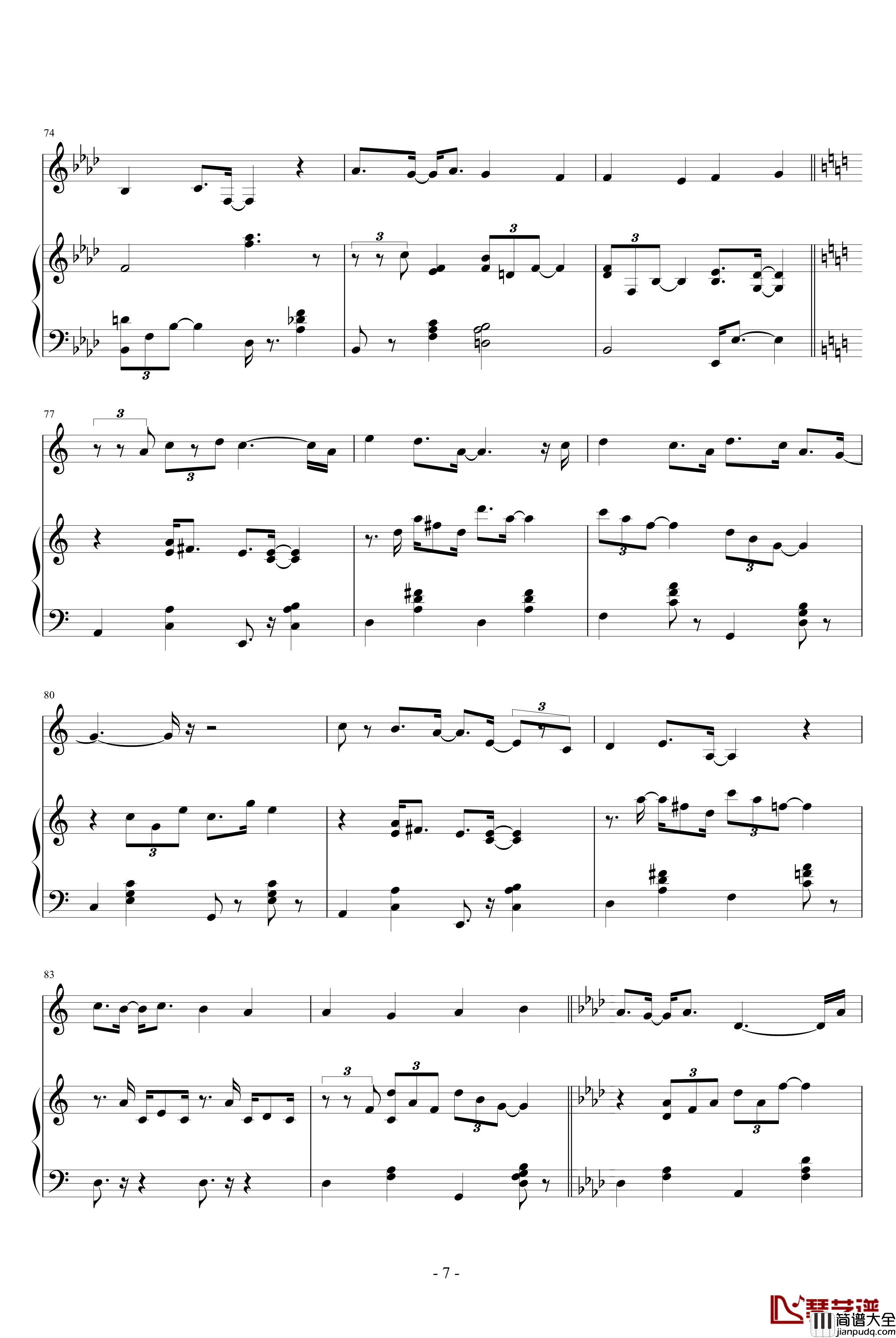 Dionysus的牛仔吉他舞钢琴谱_小光