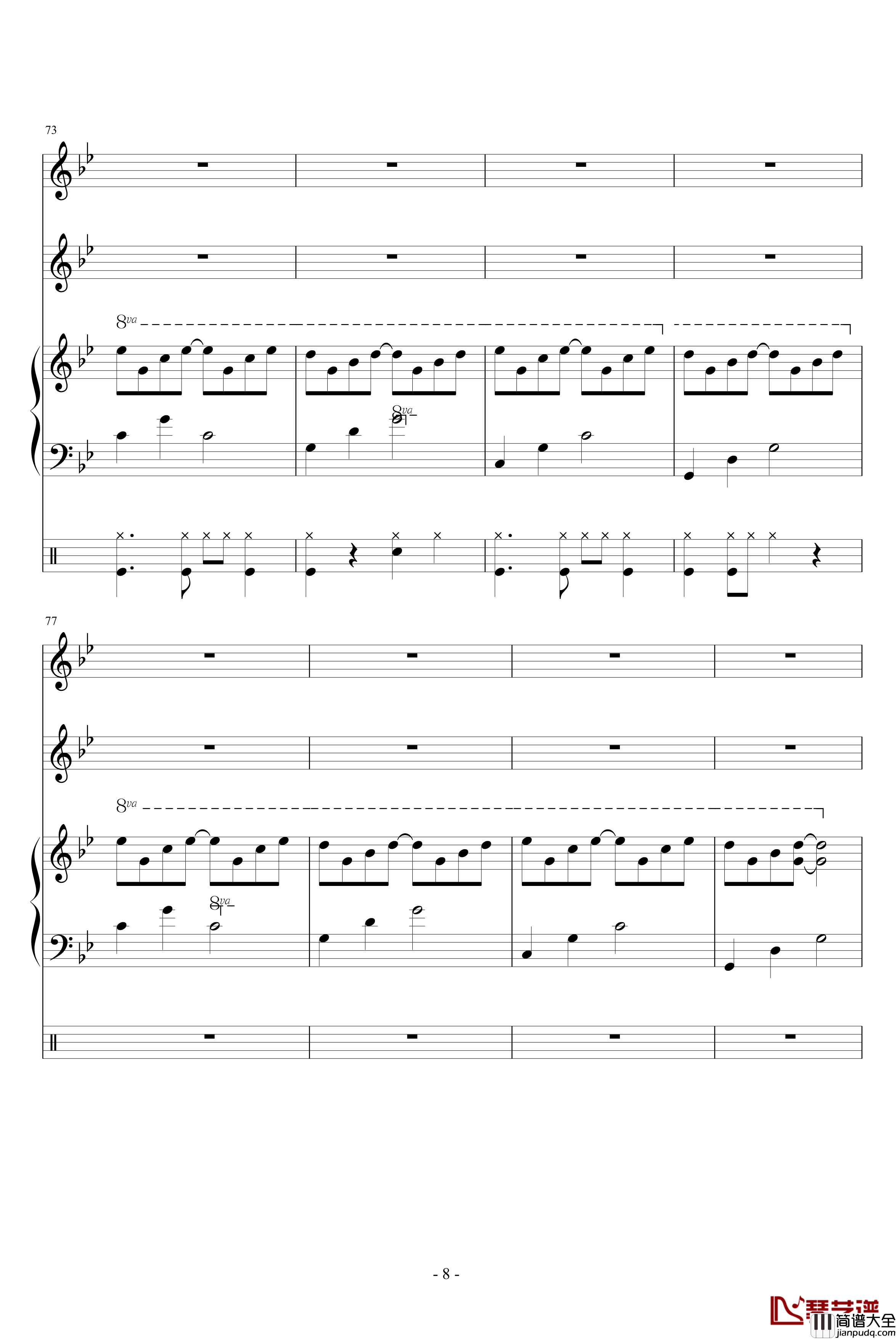 忘记你我做不到钢琴谱_吴越