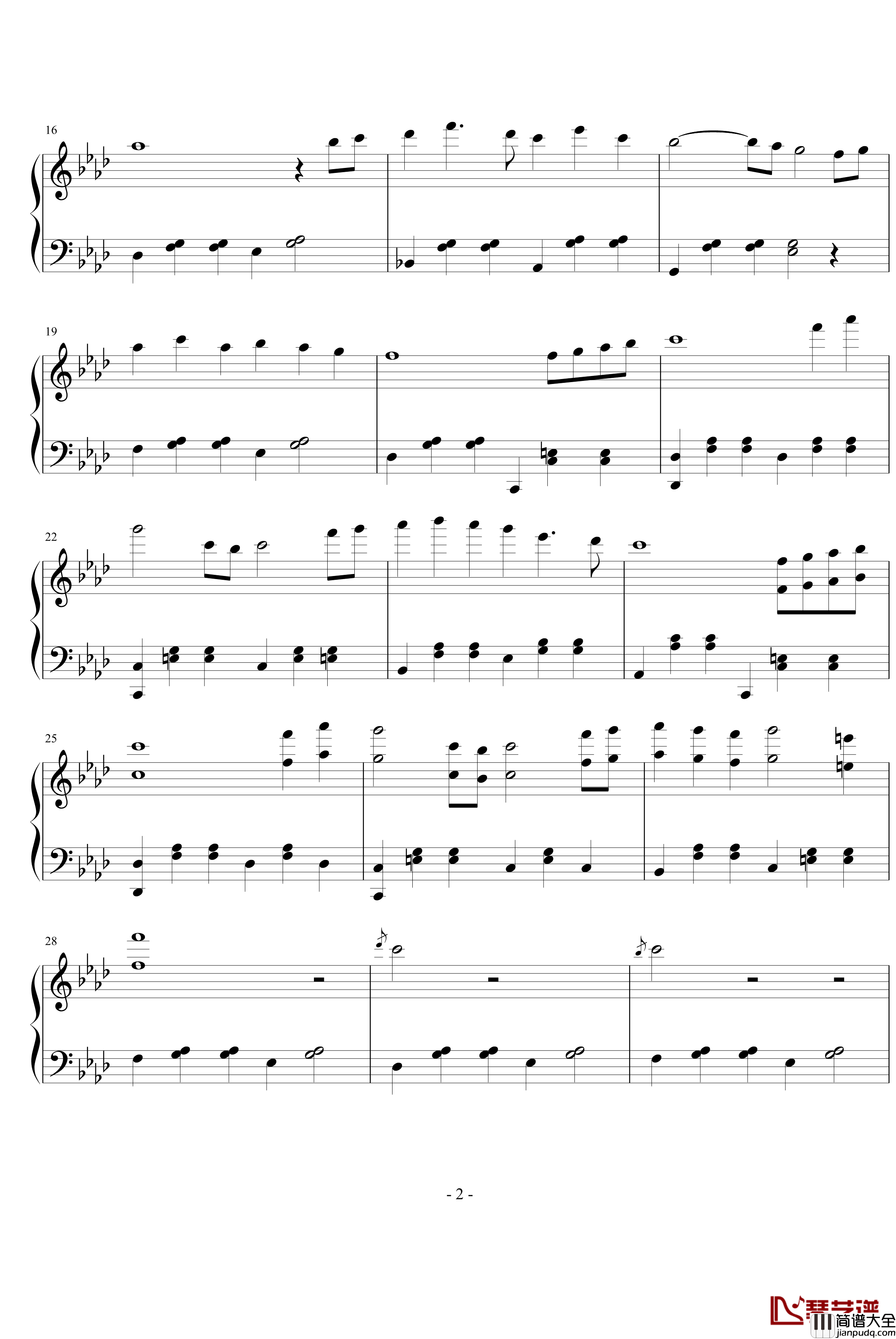 _花样男子_插曲钢琴谱_看不惯的年纪_影视