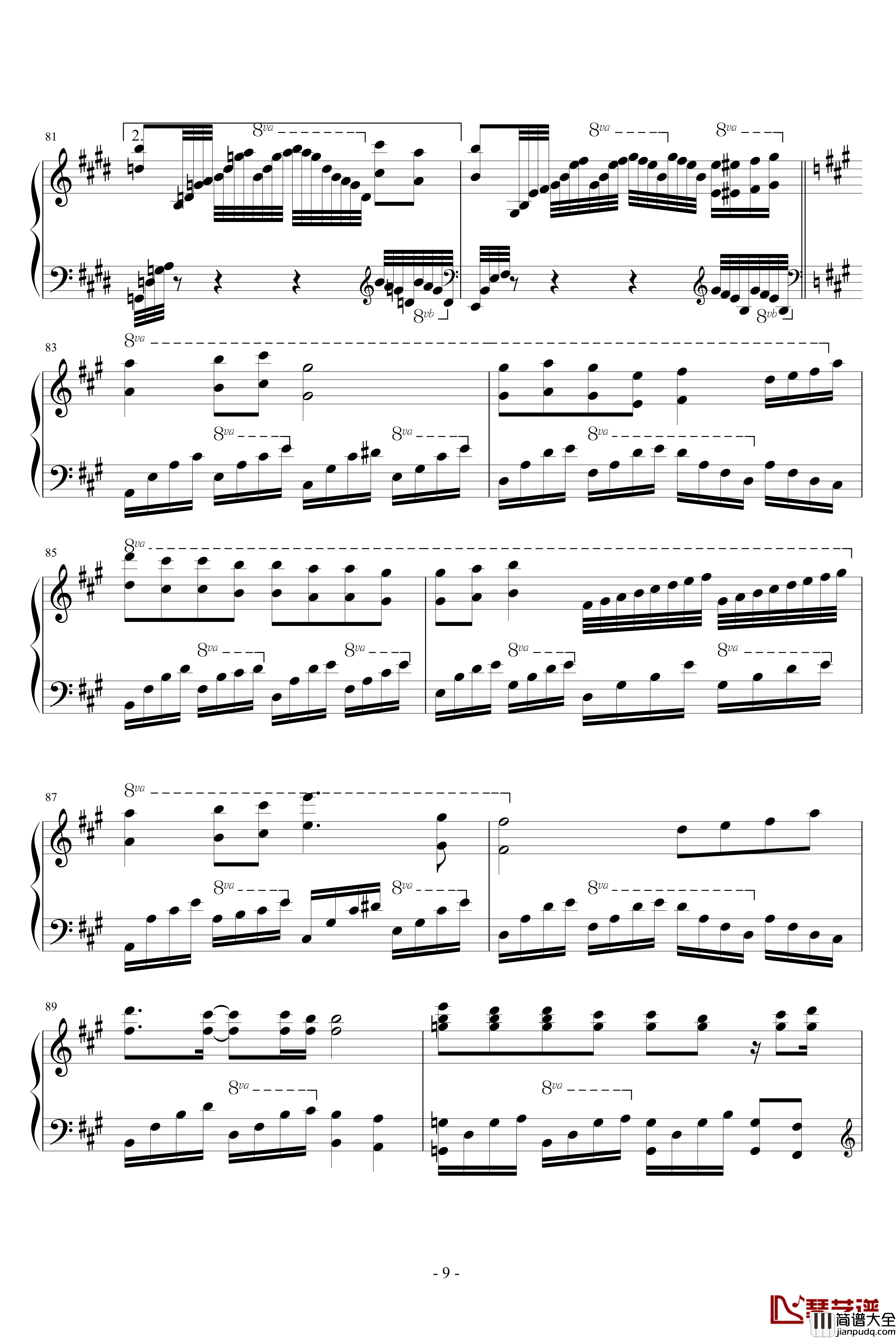 melodies_of_life钢琴谱_最终幻想