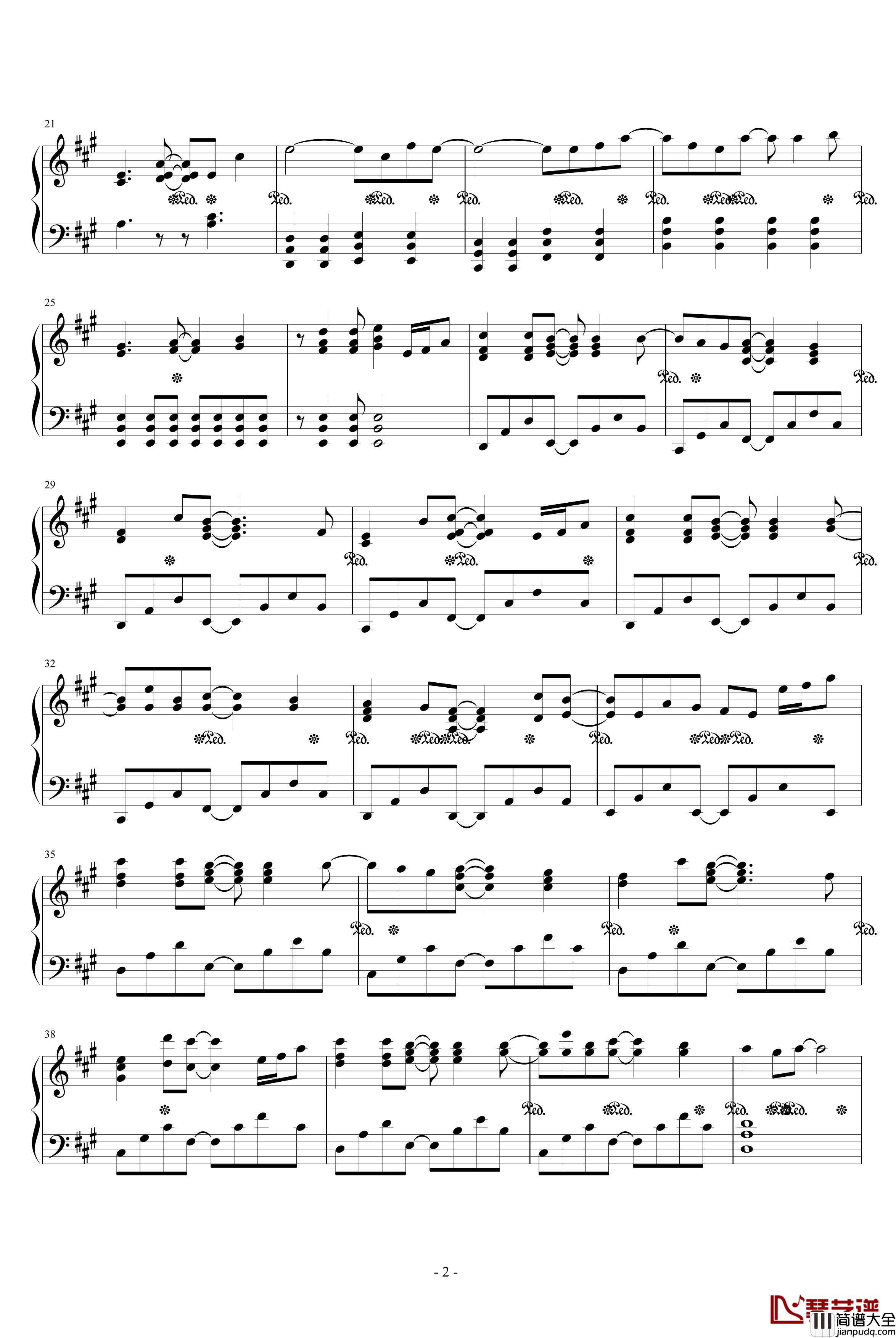 ToHeart2_XRATED_BGM钢琴谱_木实