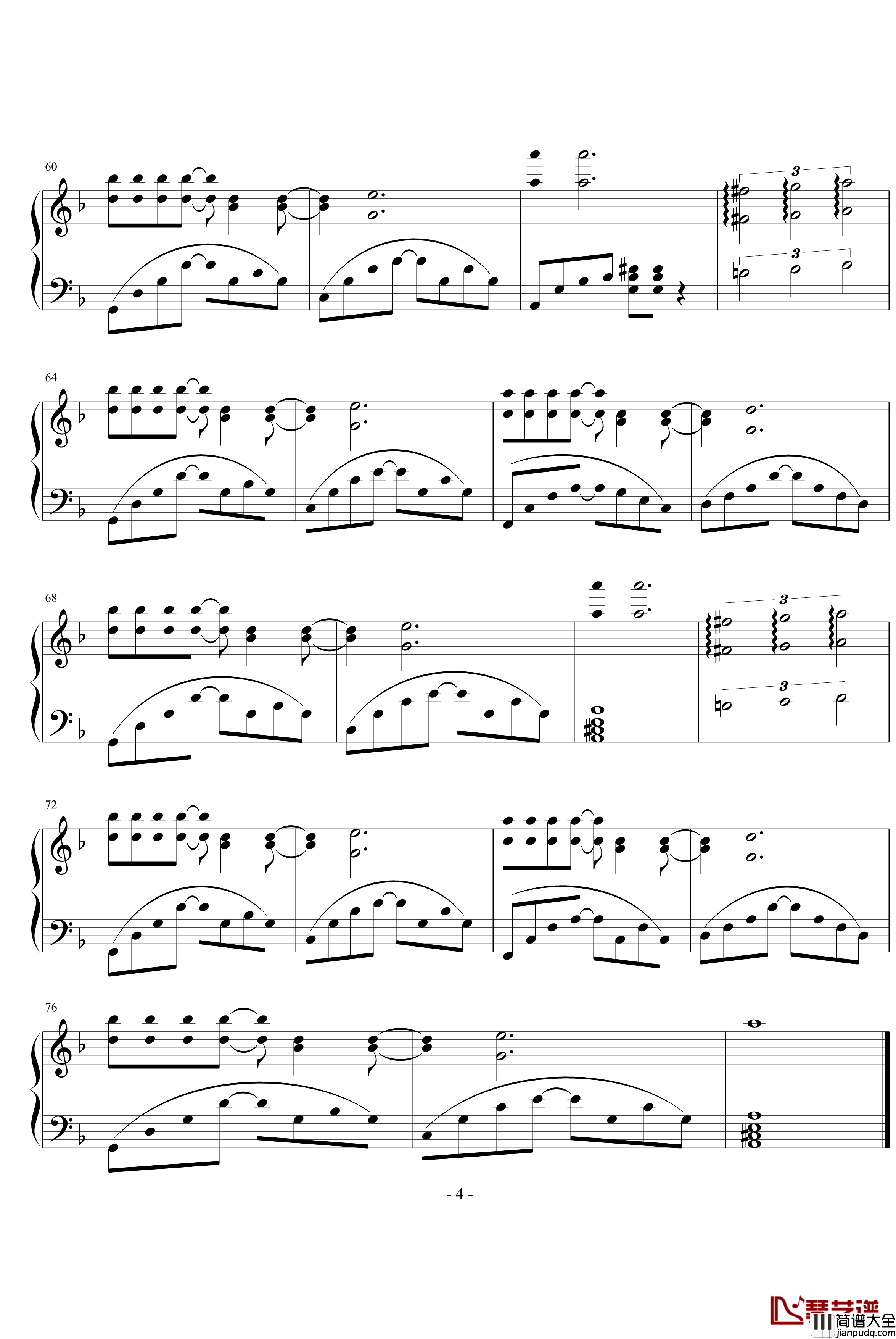 迷人的夜晚钢琴谱_Air_Supply