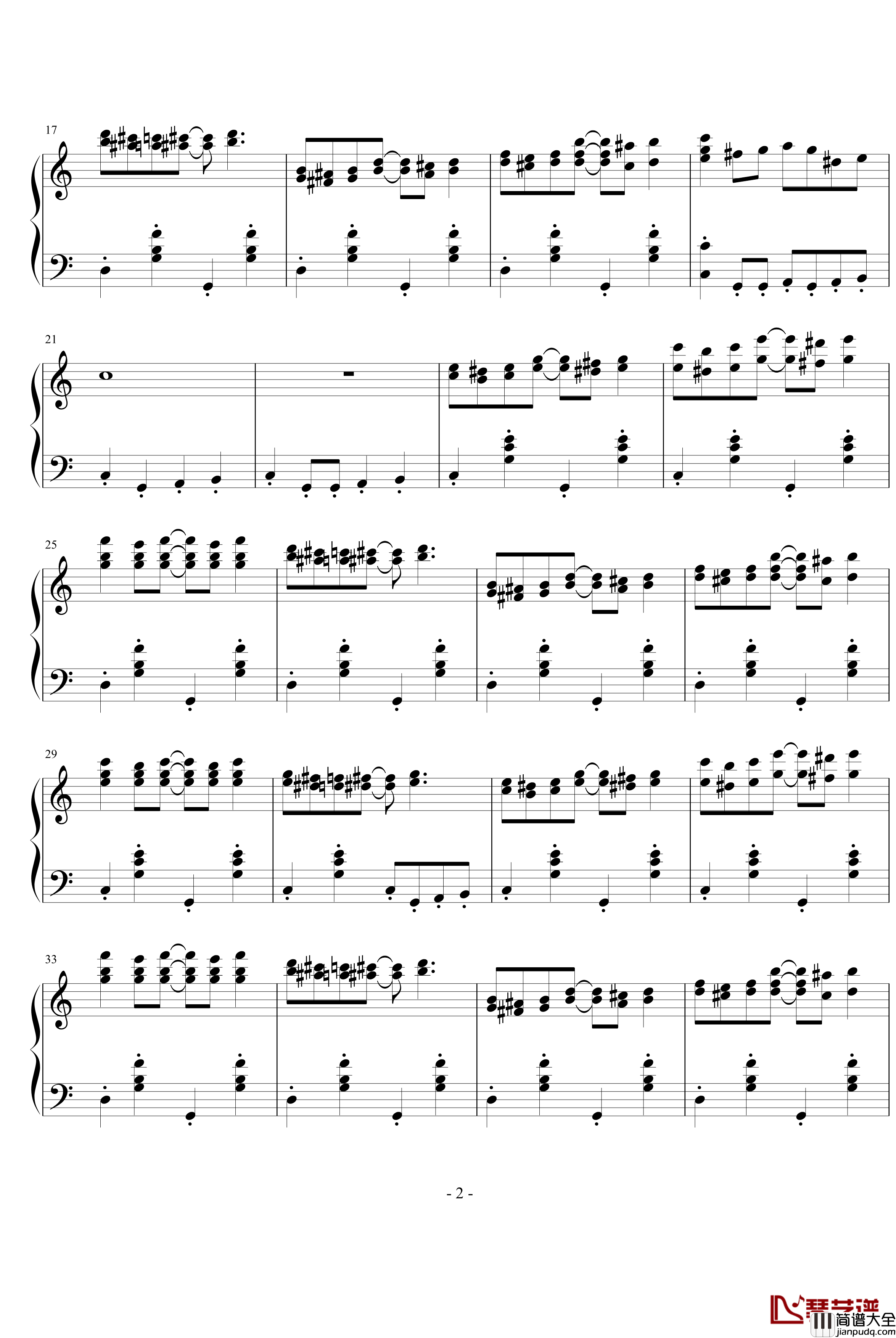 午夜乱舞钢琴谱_纯属娱乐_钢琴叫兽