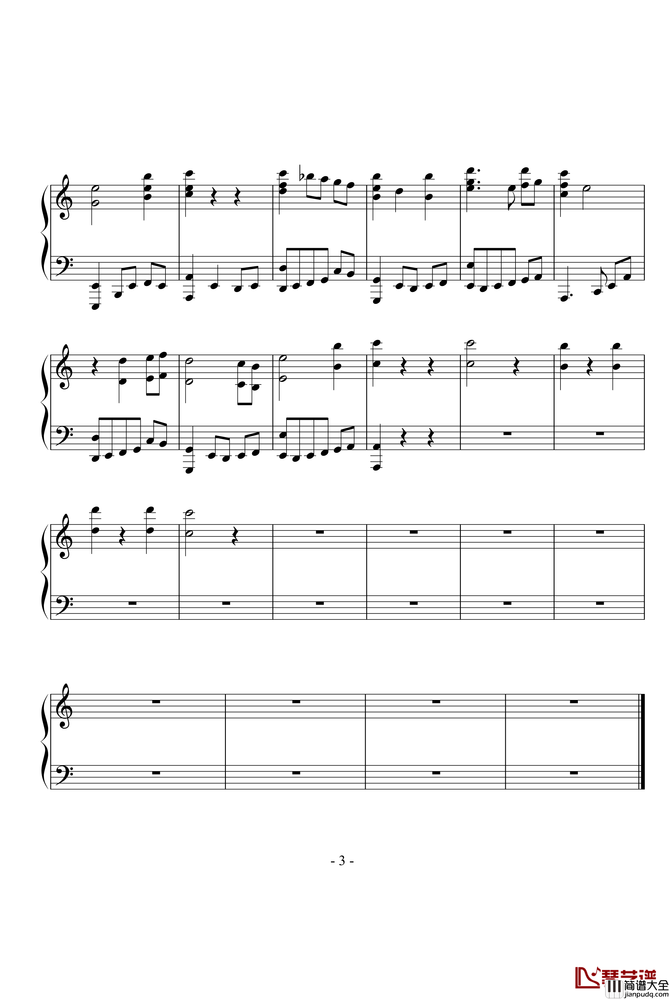 Still_doll钢琴谱_吸血鬼骑士