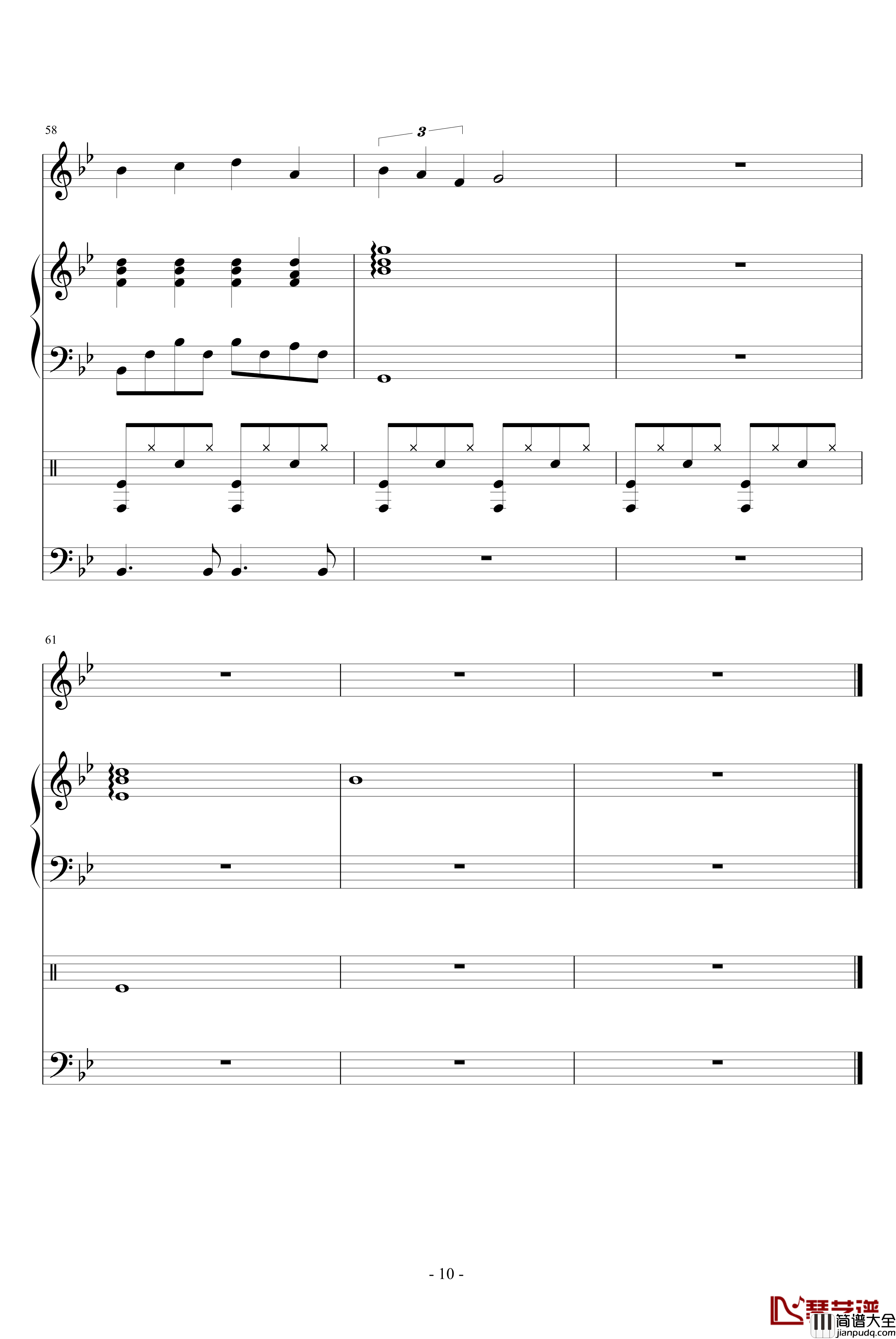 单身汉钢琴谱_血腥残阳