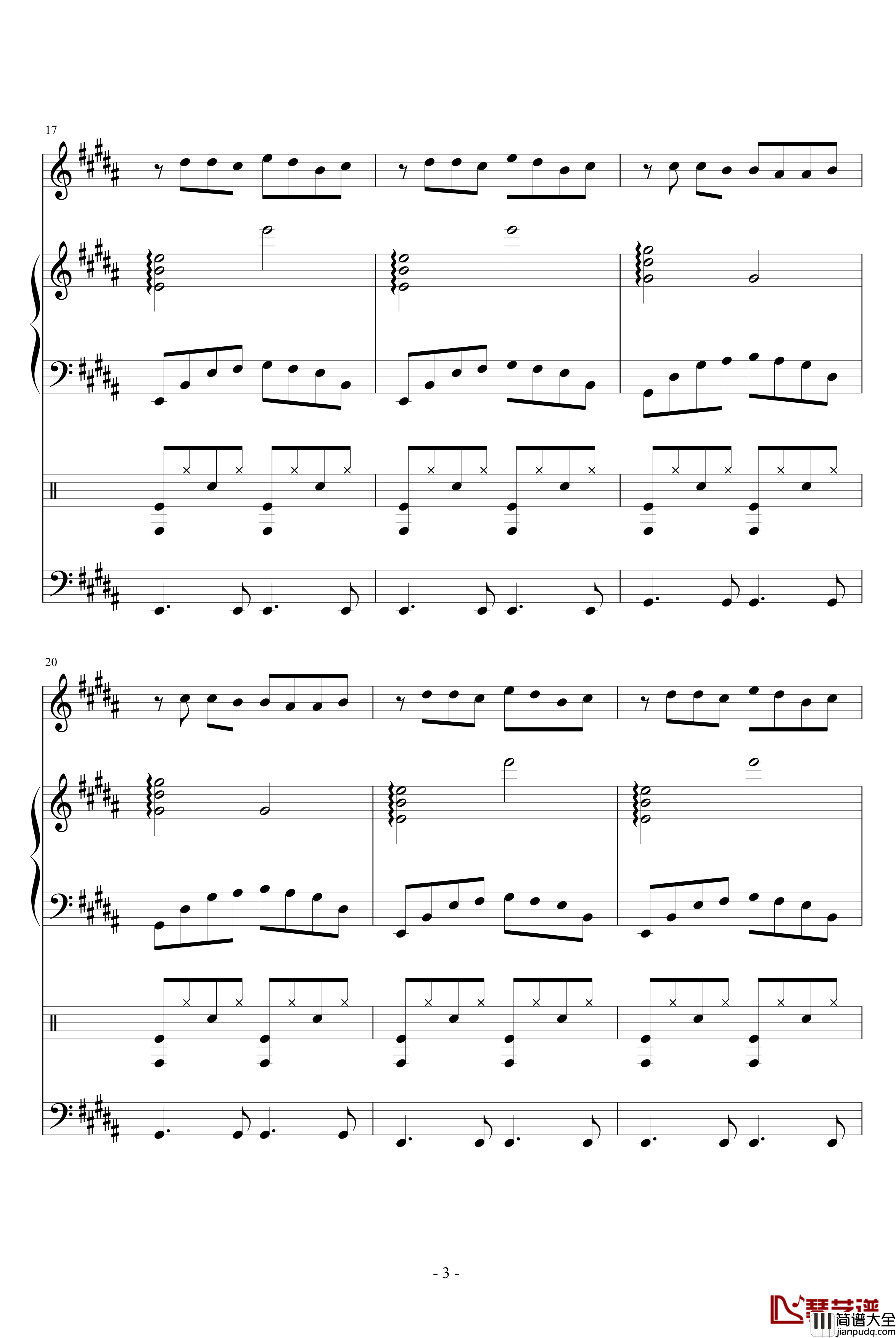 单身汉钢琴谱_血腥残阳