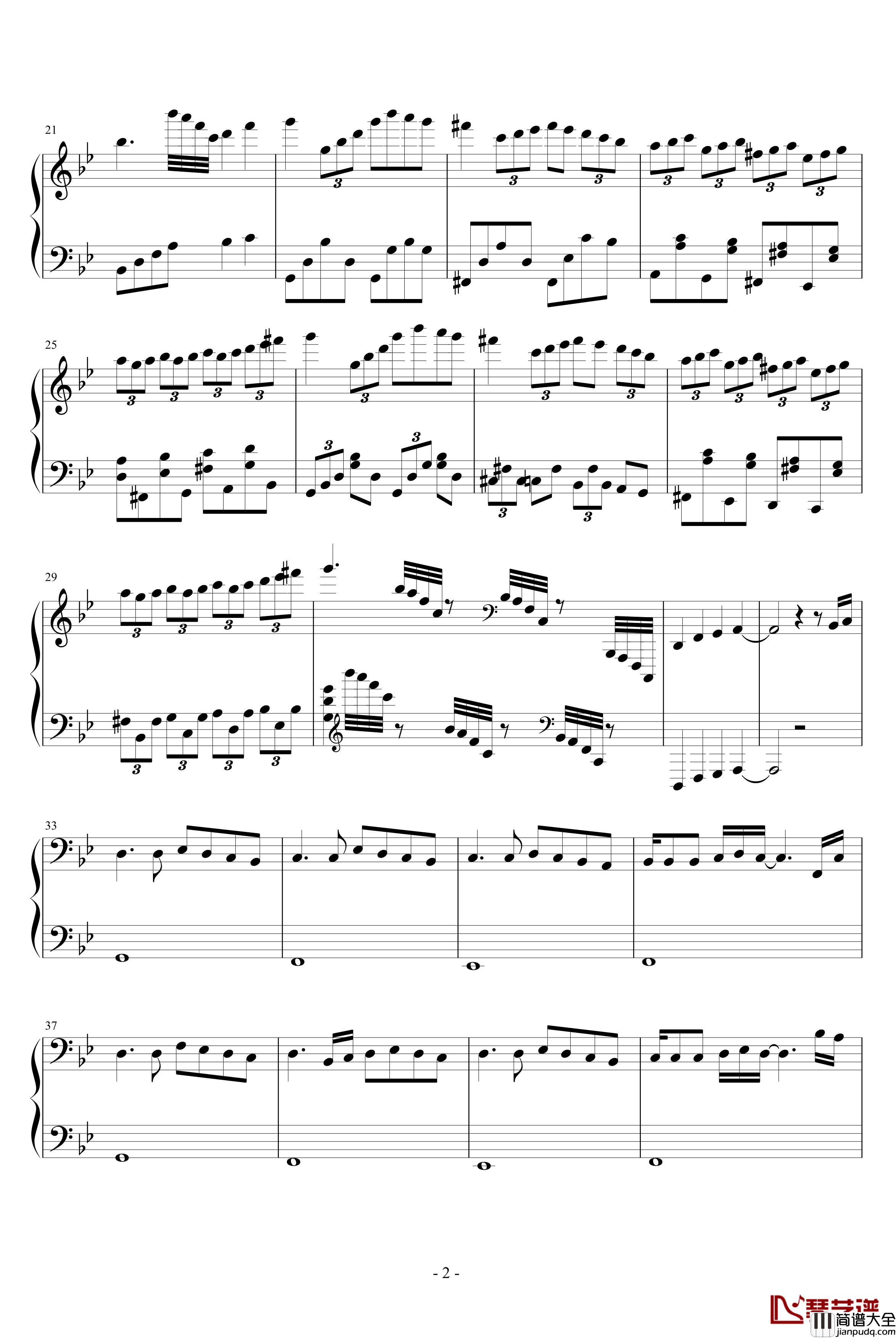 沅钢琴谱_吥洅箛單