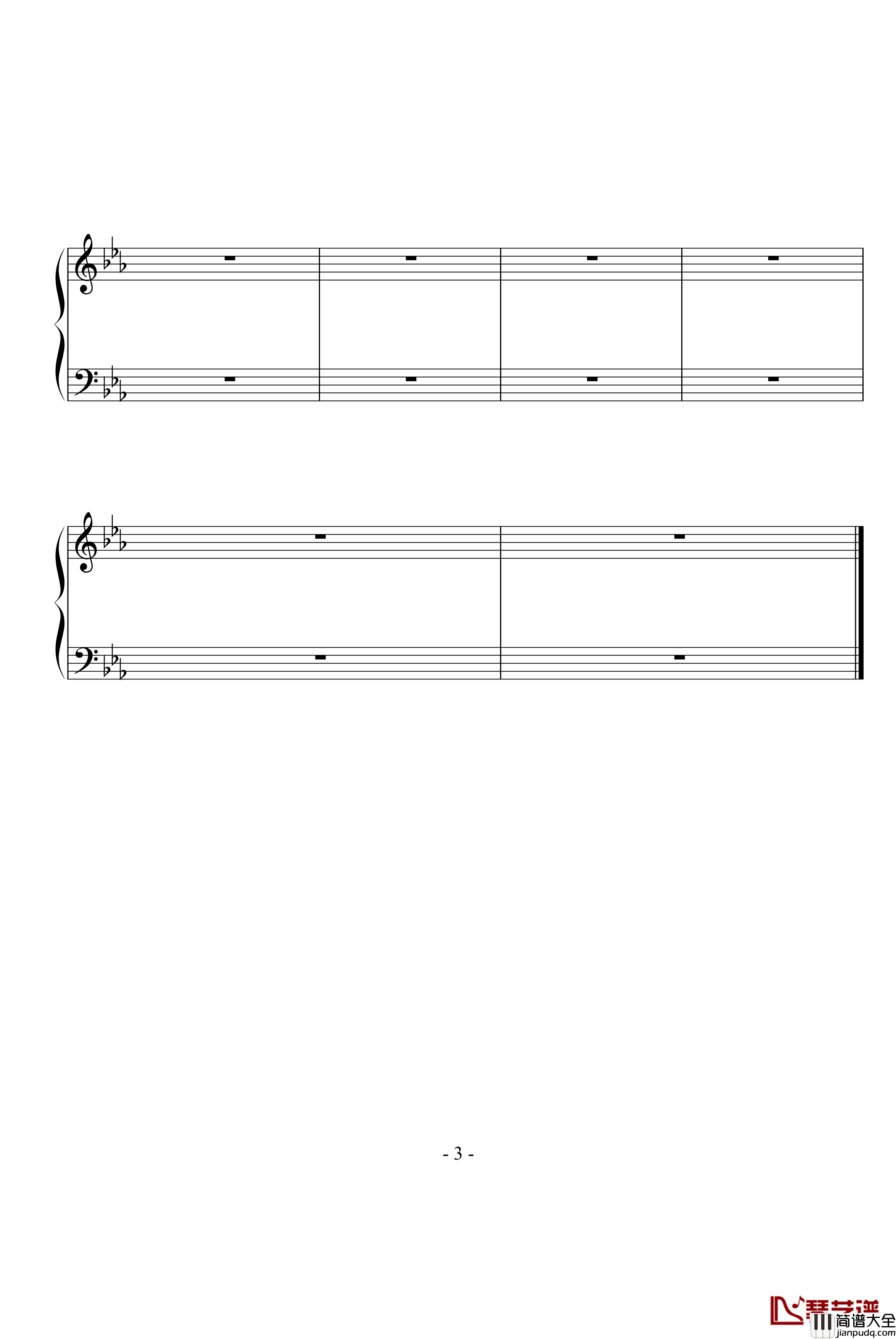 003钢琴谱_polite777