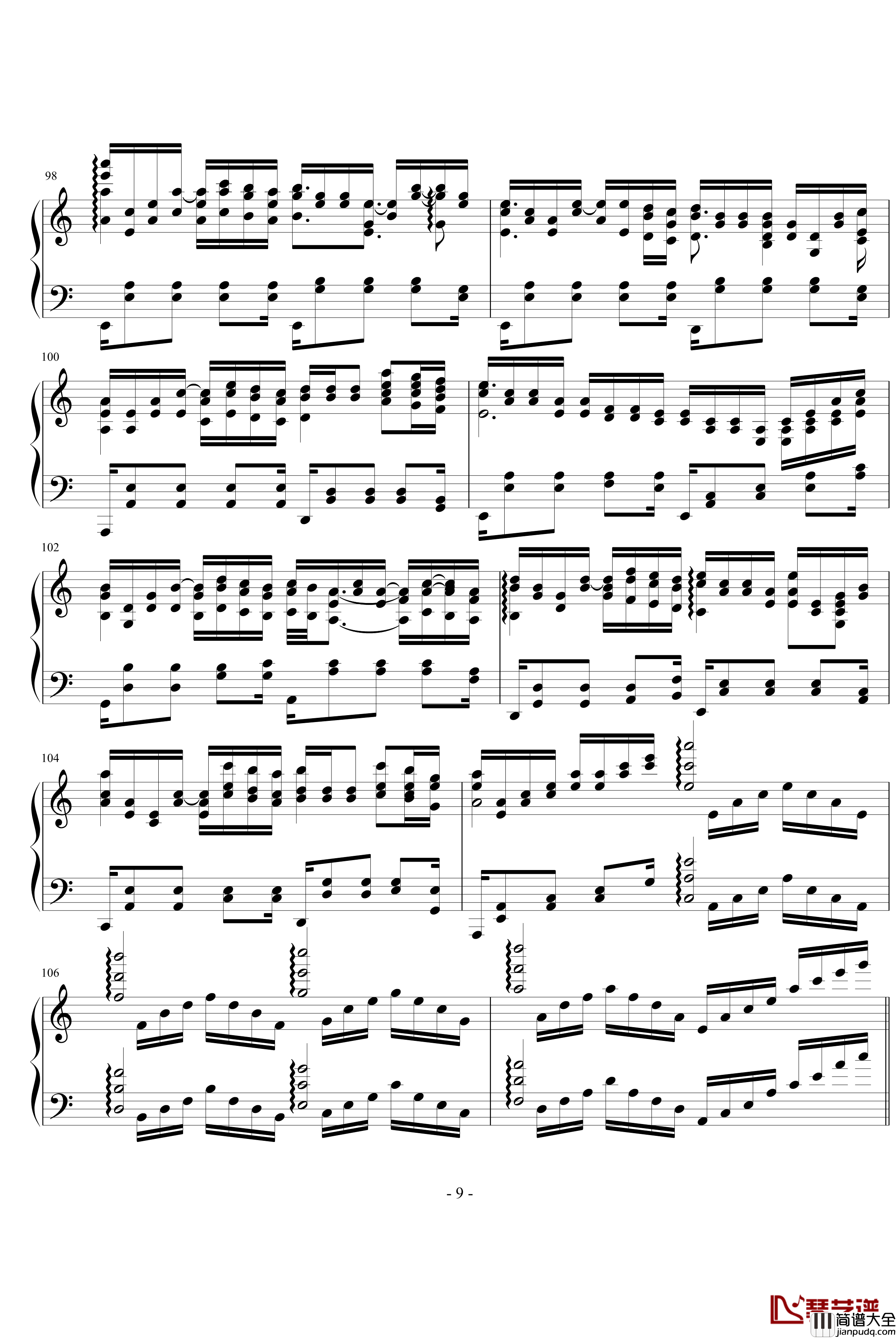 14小时的际遇钢琴谱_吥洅箛單