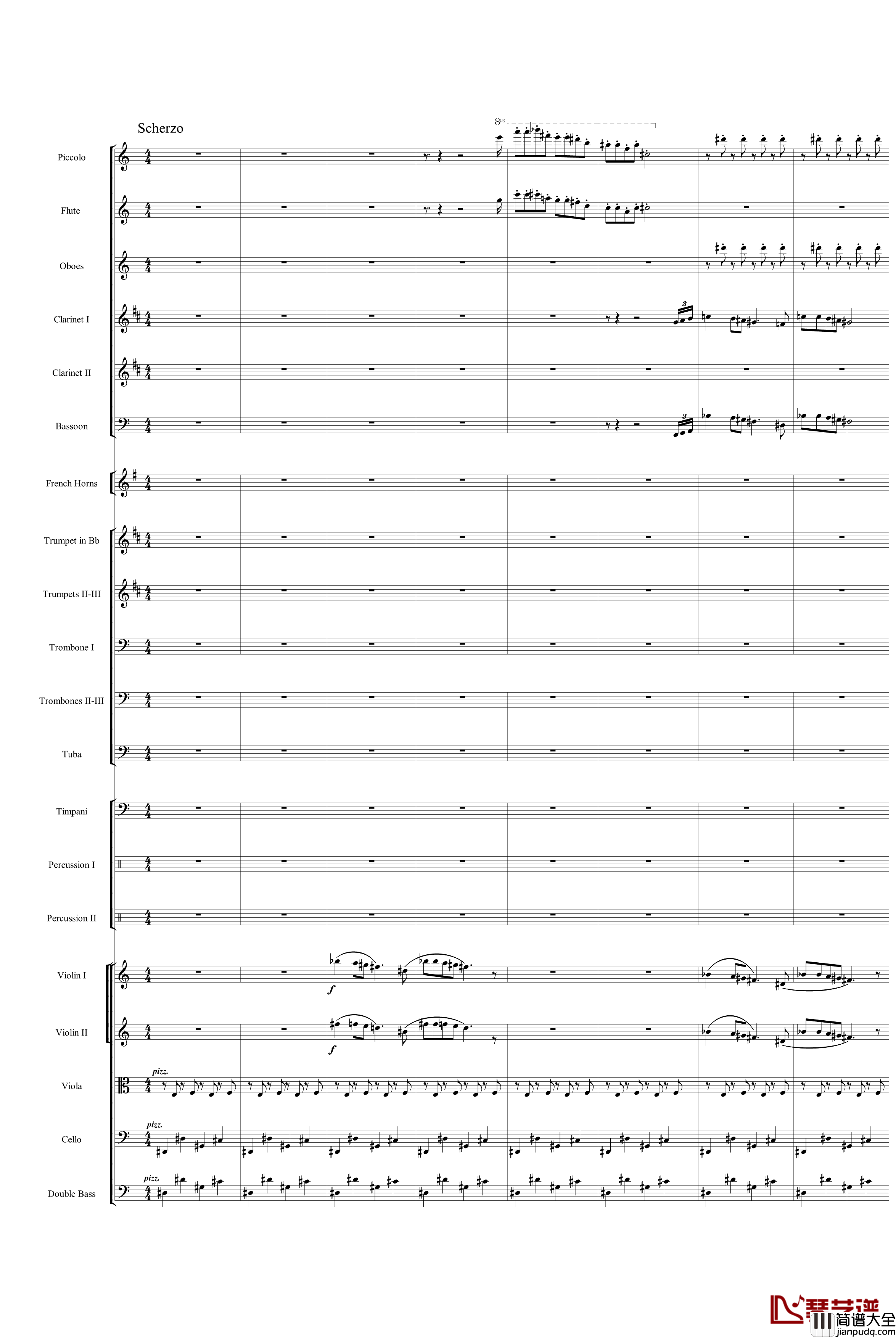 业余爱好者的配器指南序曲二钢琴谱_齐少凡