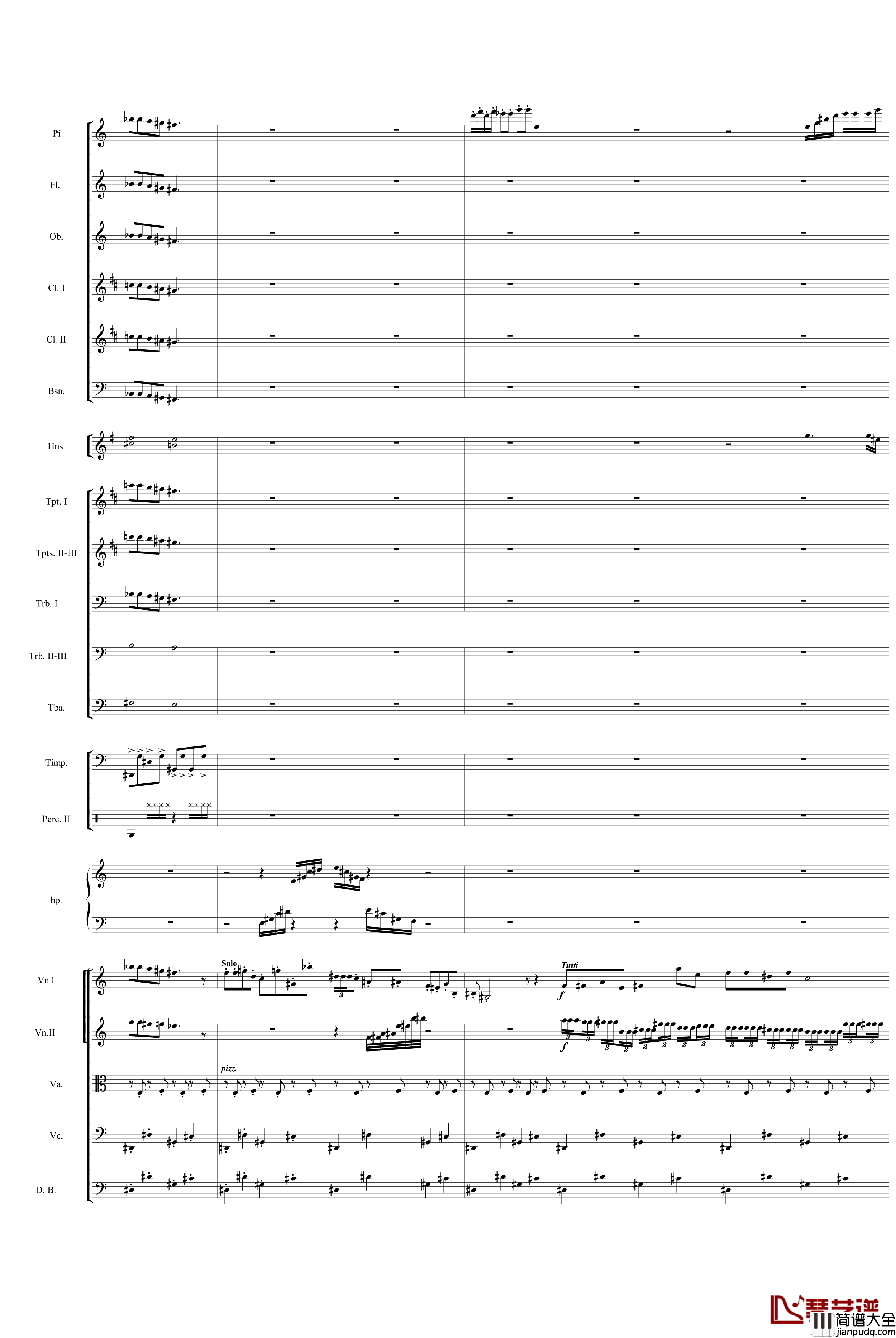 业余爱好者的配器指南序曲二钢琴谱_齐少凡