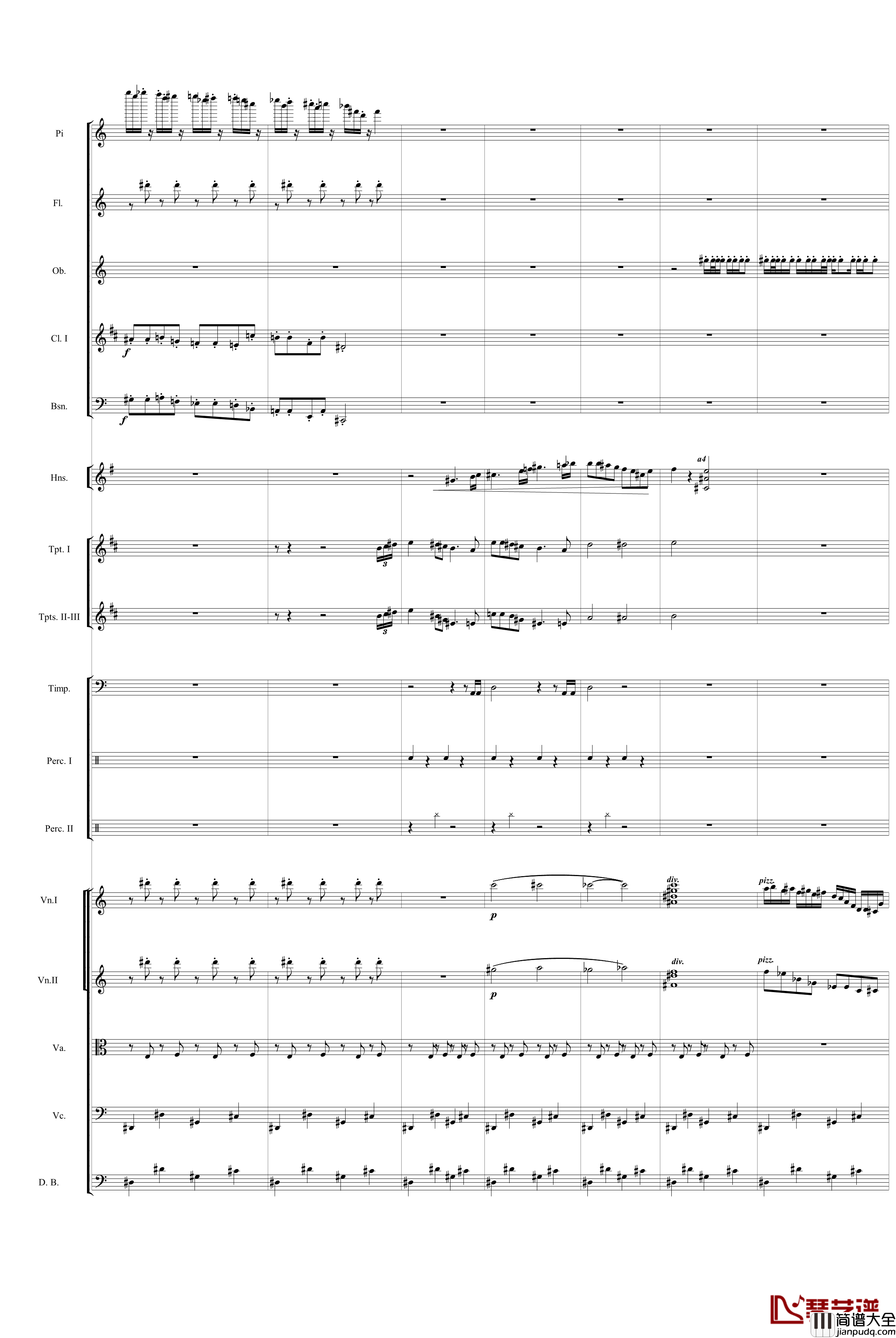 业余爱好者的配器指南序曲二钢琴谱_齐少凡