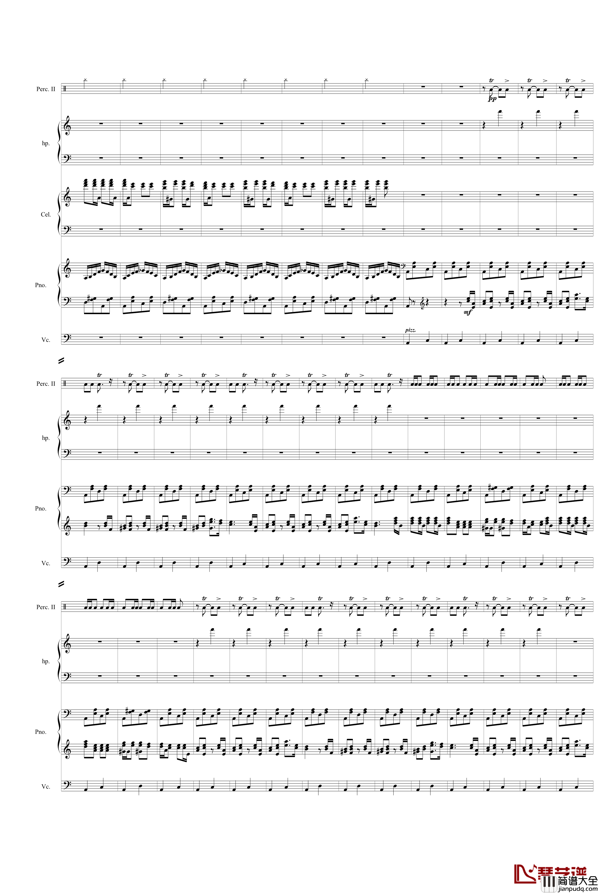 业余爱好者的配器指南序曲二钢琴谱_齐少凡