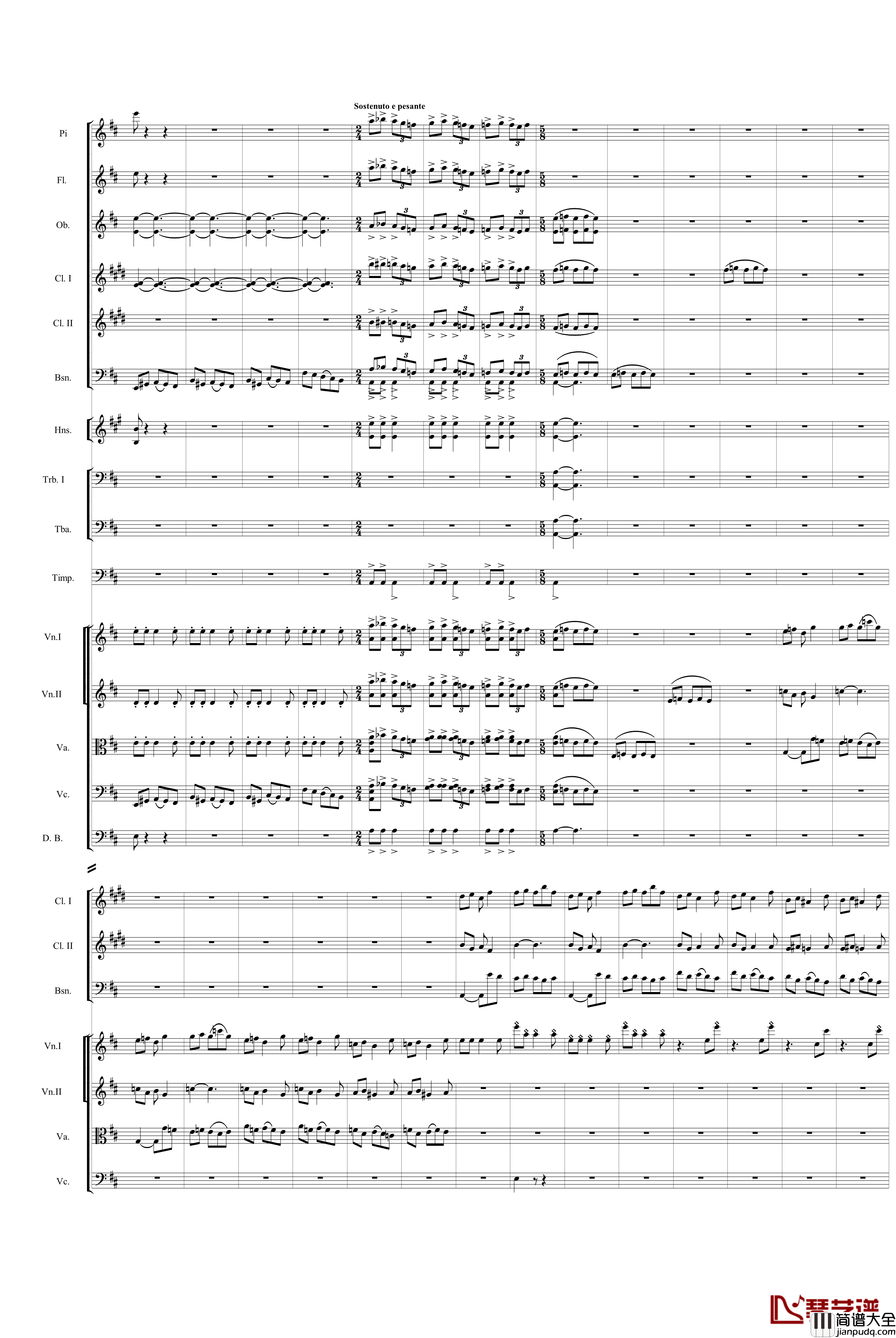 业余爱好者的配器指南序曲二钢琴谱_齐少凡