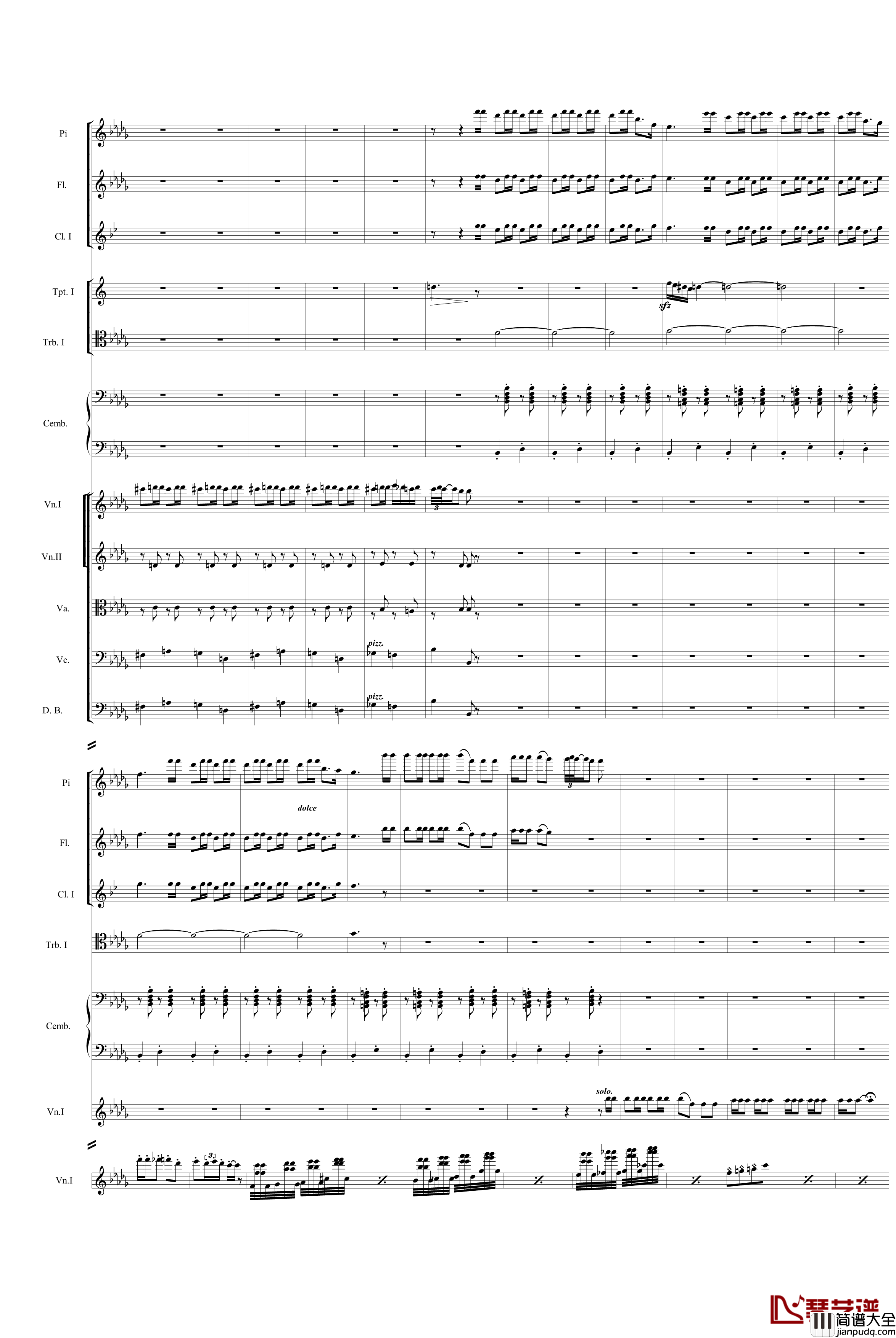 业余爱好者的配器指南序曲二钢琴谱_齐少凡