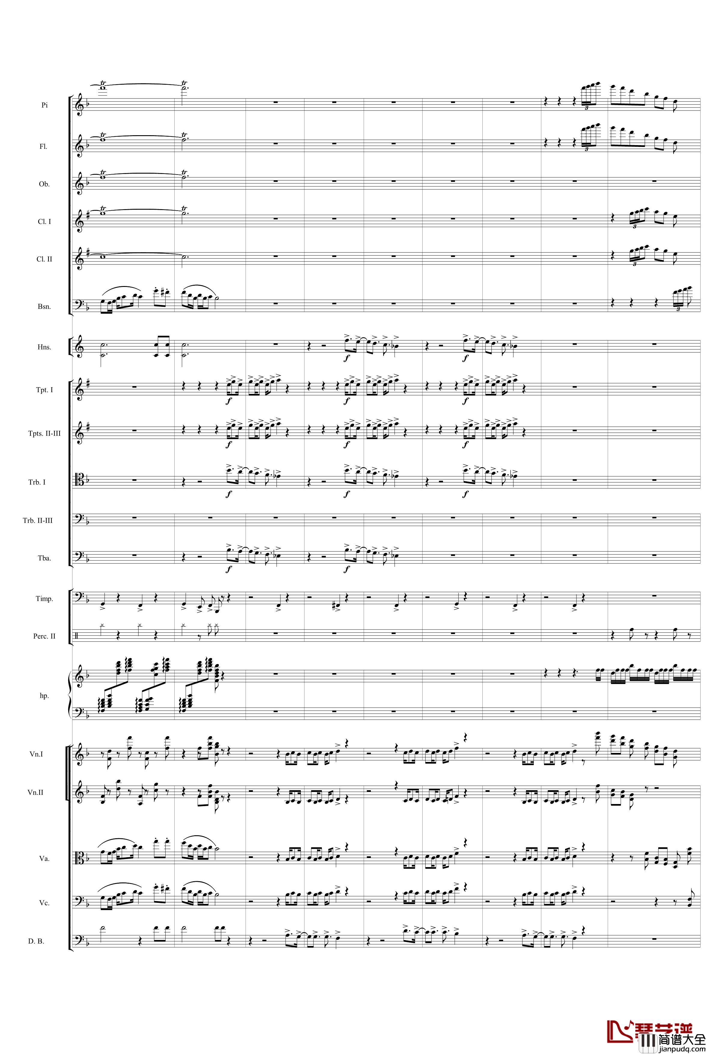 业余爱好者的配器指南序曲二钢琴谱_齐少凡